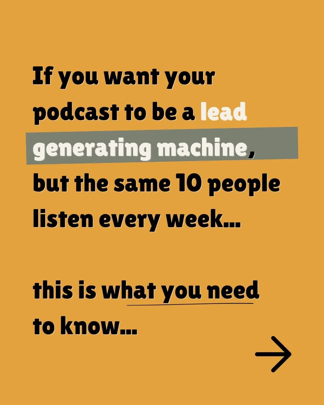 It's time more than your mom and bestie are bingeing your podcast! 

Let's get you known and paid inside Podcasting for Authority. 

DM to join or head to my links. 

Presale special pricing of $250 off is good until Oct 1.