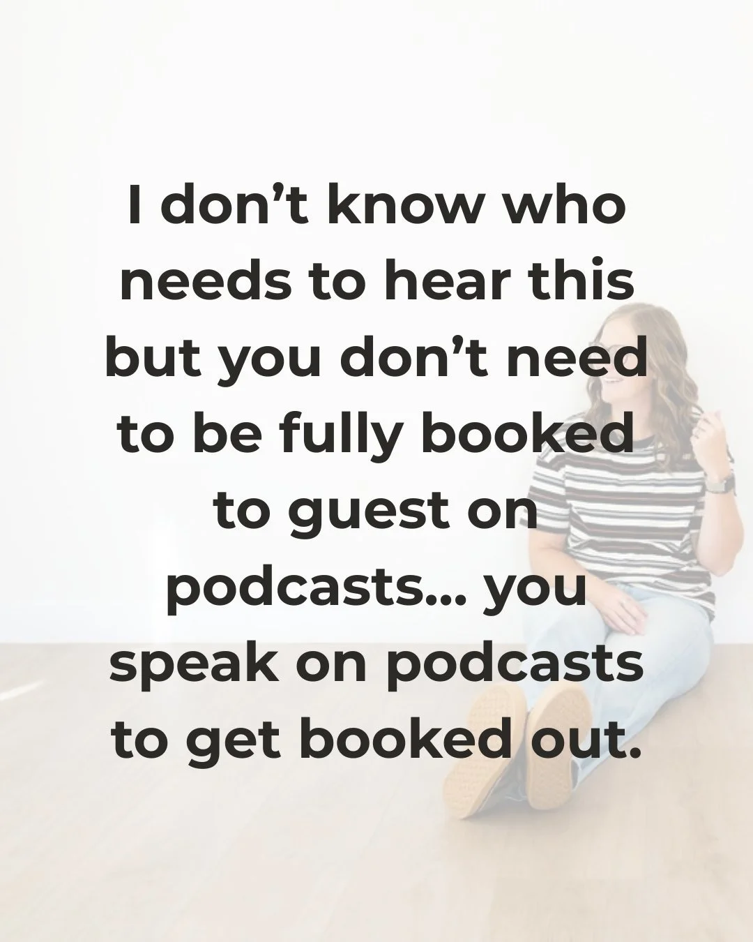 If you've been wishing that your offer was booked out, you have more clients, or that more referrals would your come your way then a podcast tour is what you need! 

You've already tried being more and more consistent and posting on what seems like 5