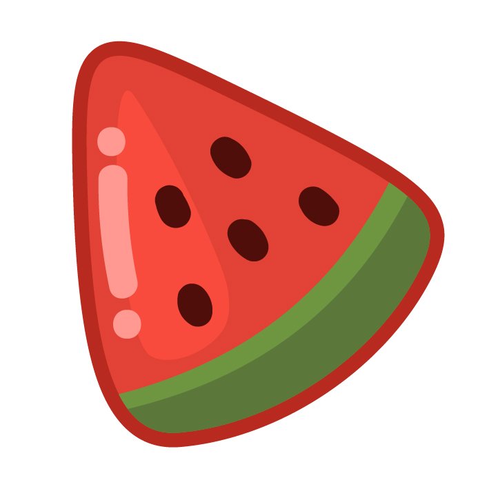 Shiny watermelon