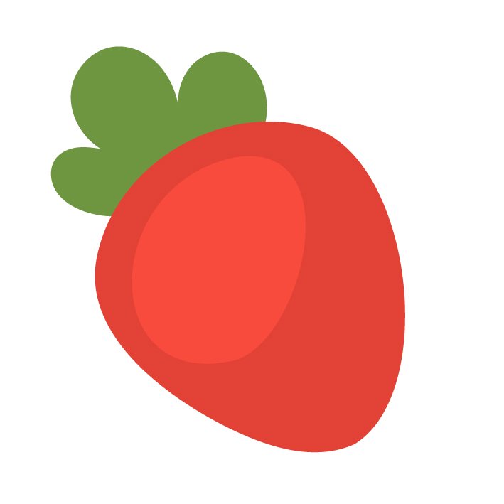 Flat strawberry