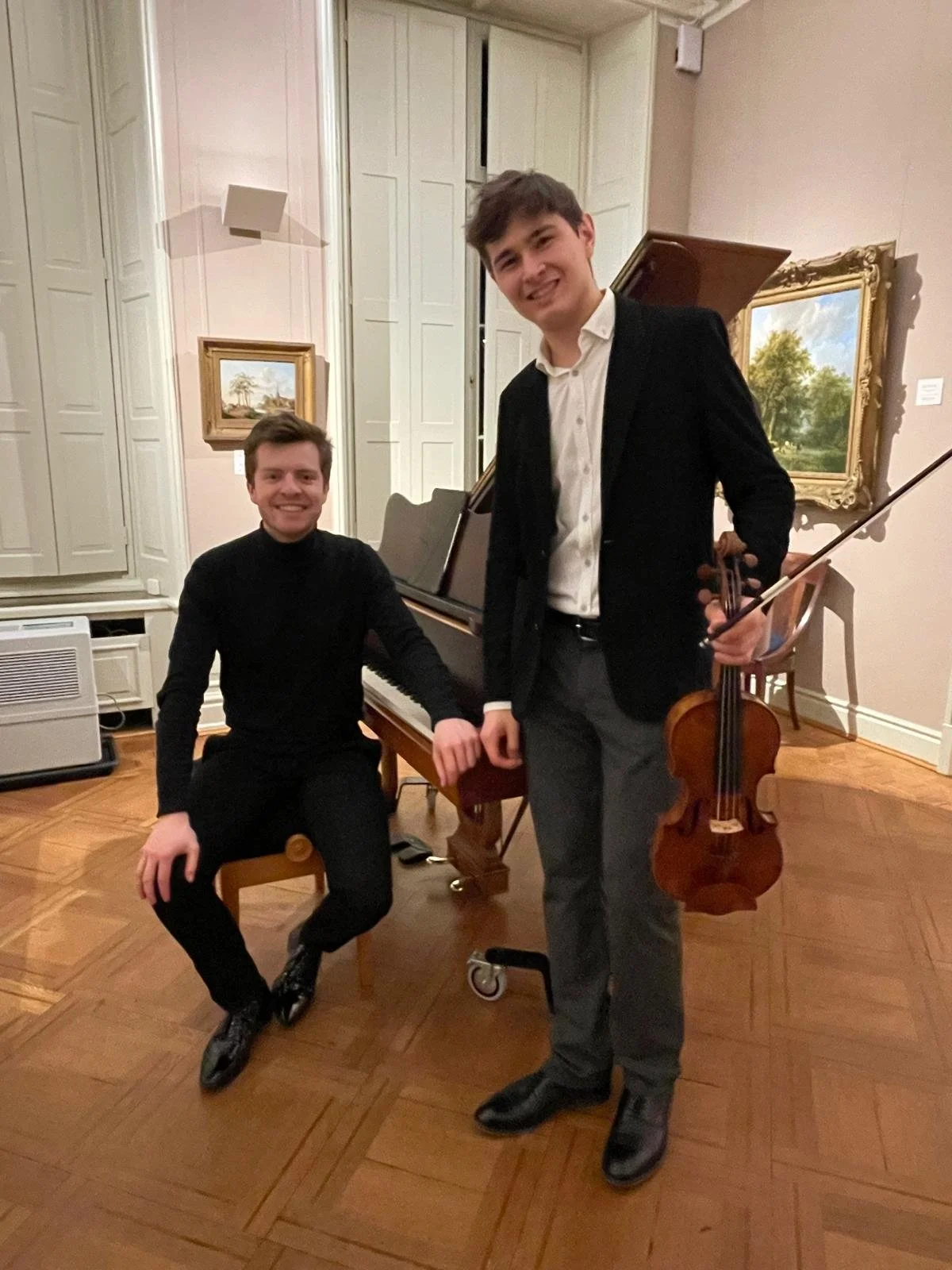 After a performance at the stunning Haus Koekkoek in Kleve with Maxim Tzekov, as part of the Campus Huissen Chamber Music Festival 2026