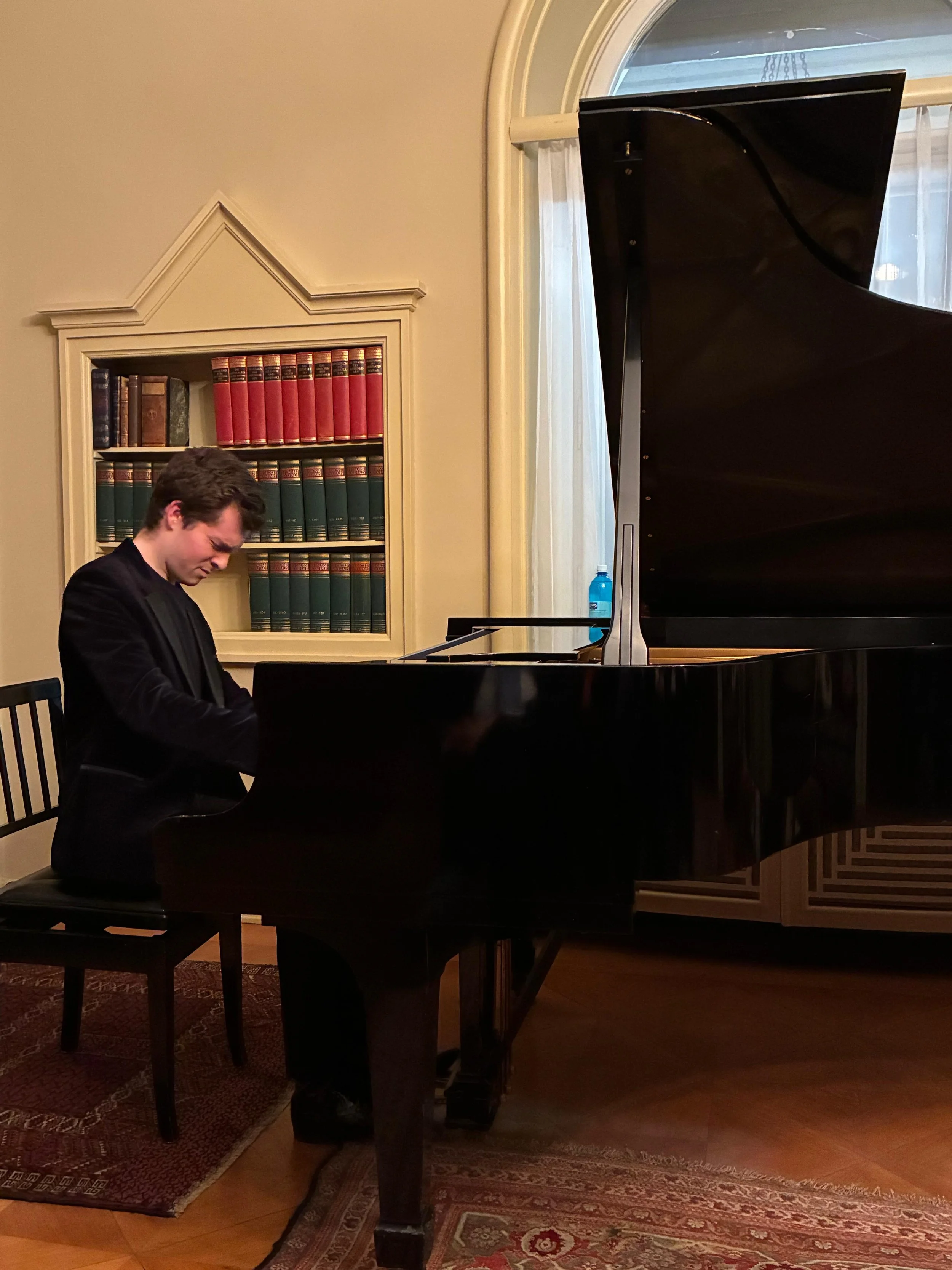 Concert in the Haus Friedwart, Wetzlar, organised by the Wetzlarer Kulturgemeinschaft