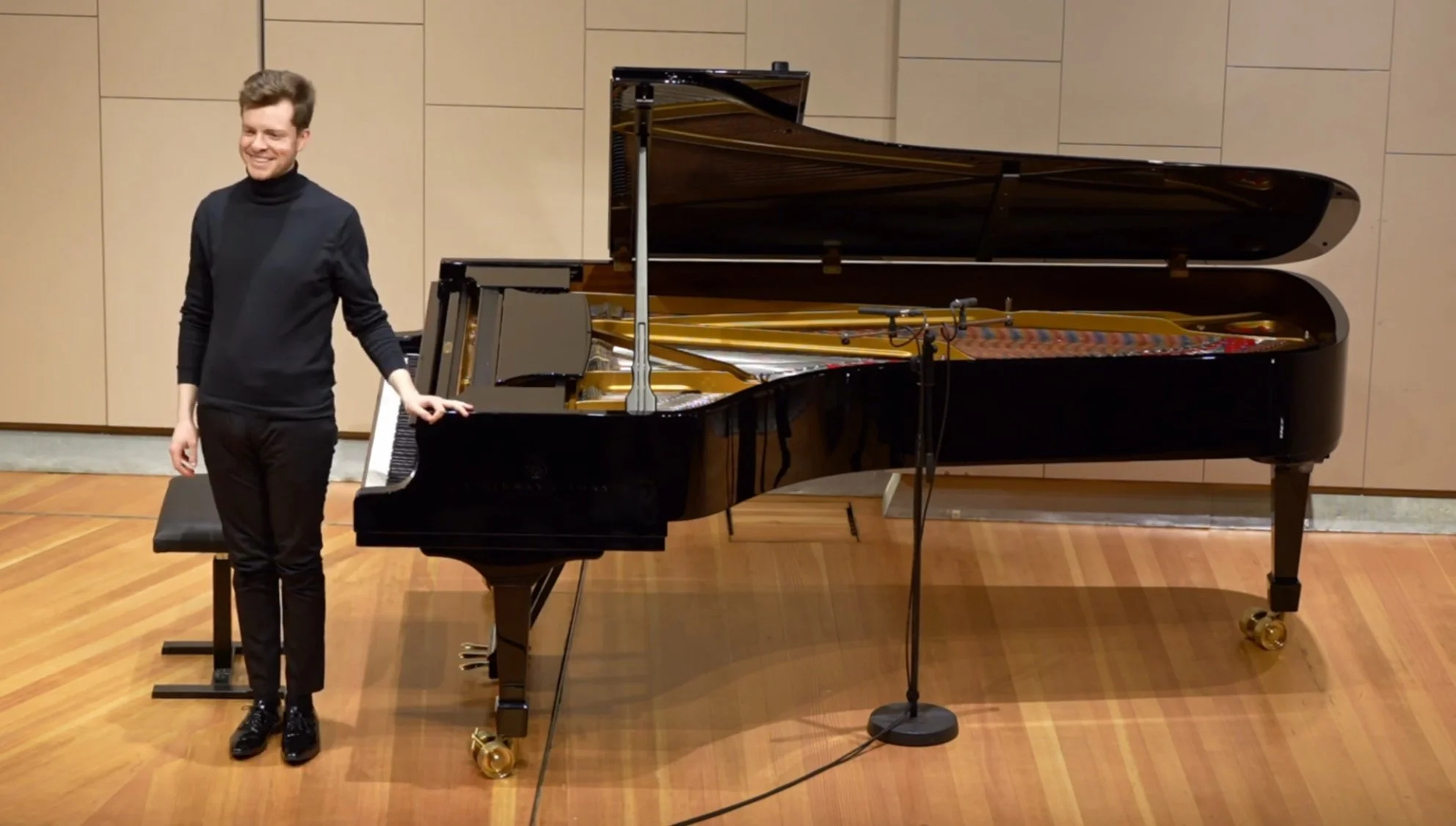 After a recital in the beautiful Curt-Sachs-Saal at the MIM Berlin