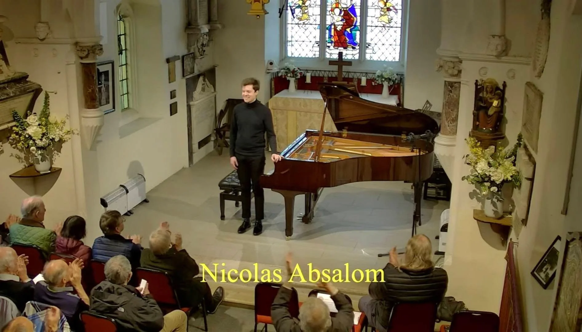 Snapshot from a live-streamed concert at St Mary's Perivale London.
