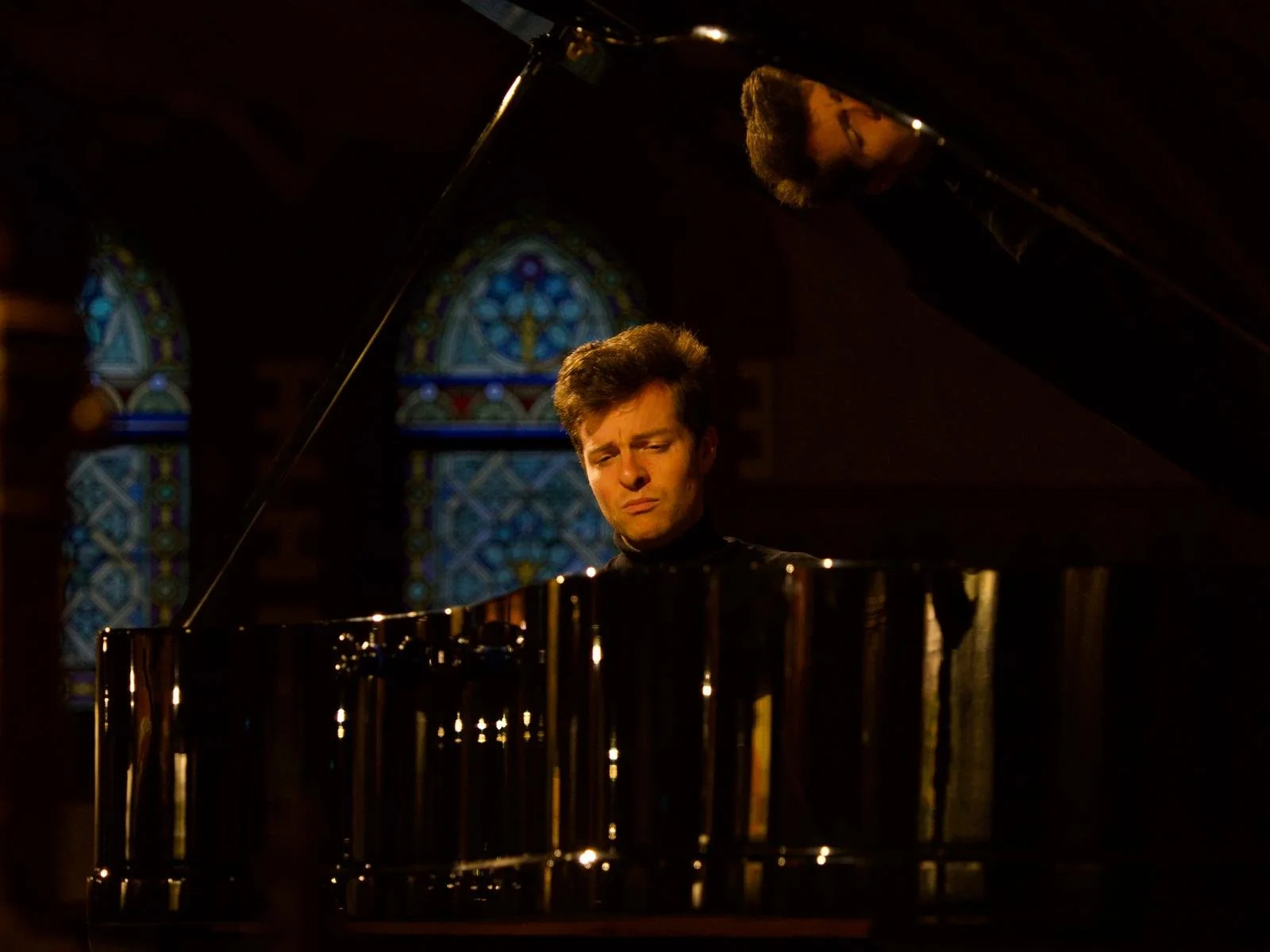 Picture from a recital in the Lutherkirche Apolda, as part of the "Offene Lutherkiche Festival" 2025