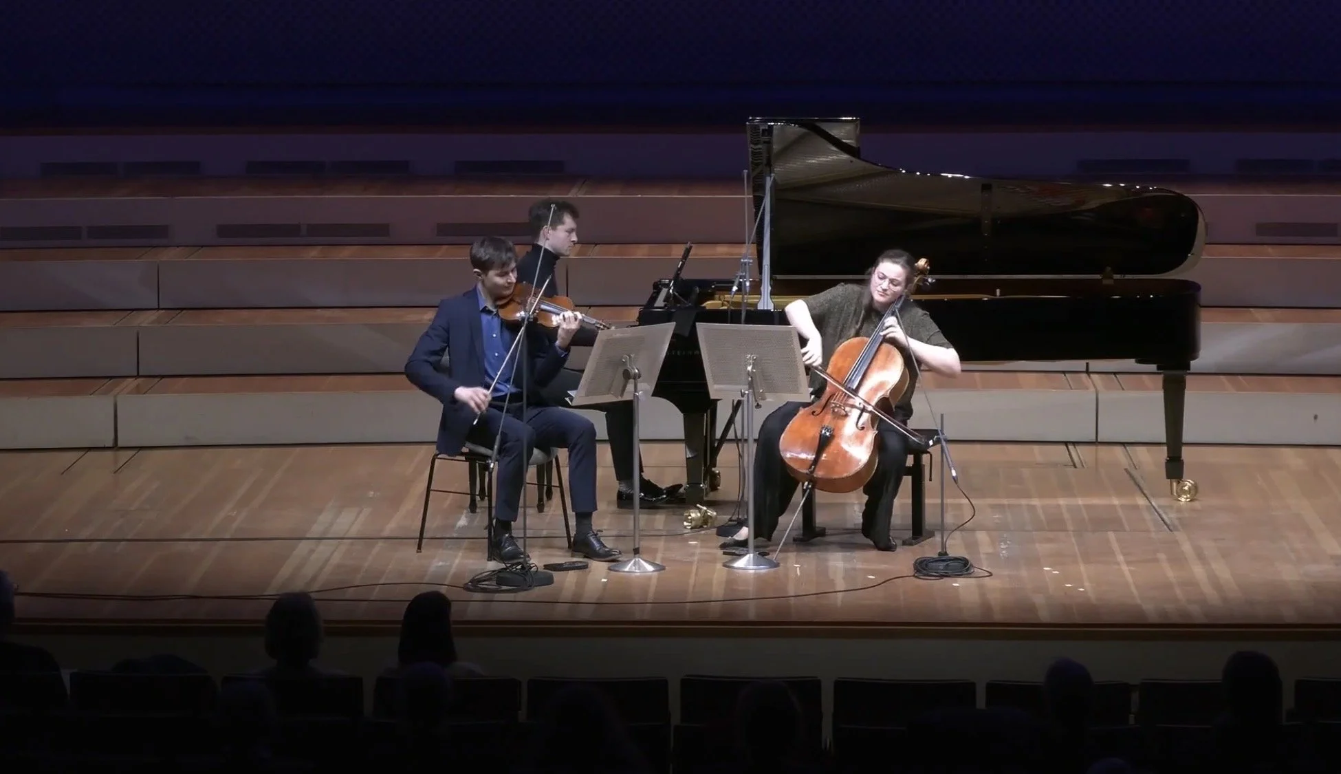 From a Trio performance in the Konzertsaal of the UdK Berlin