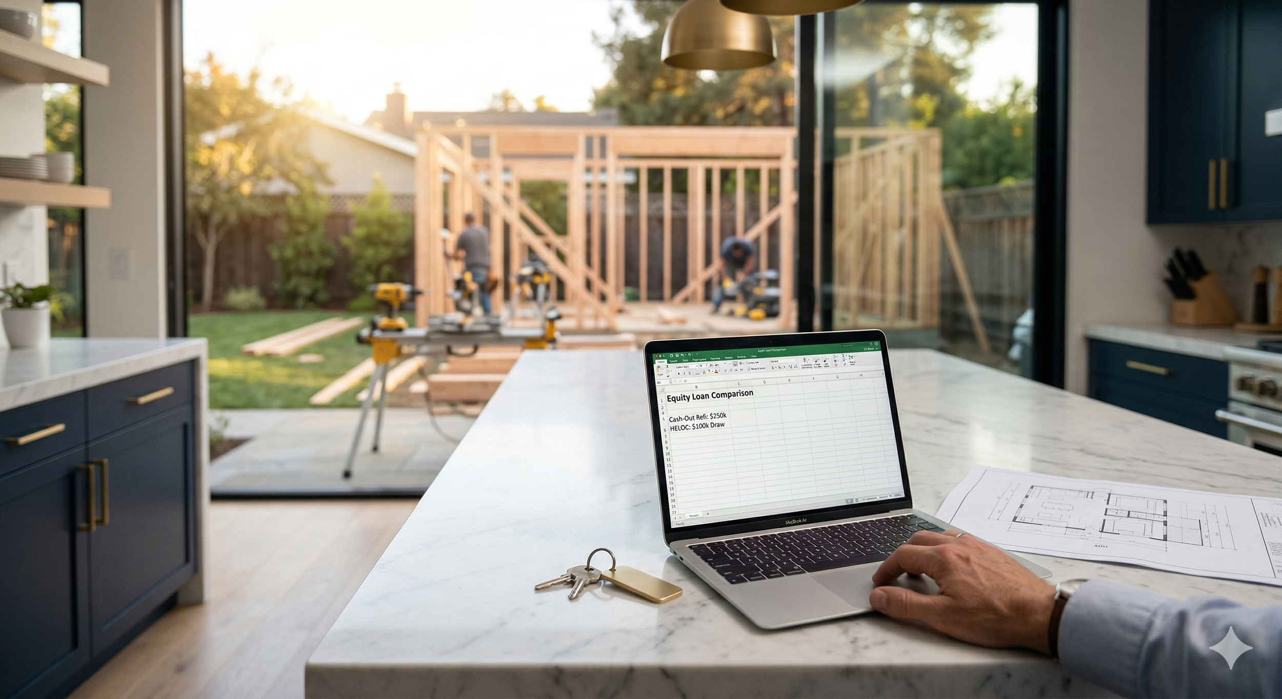 Cash-Out Refinance vs. HELOC: Which One Actually Works Better for Home Improvements in California?