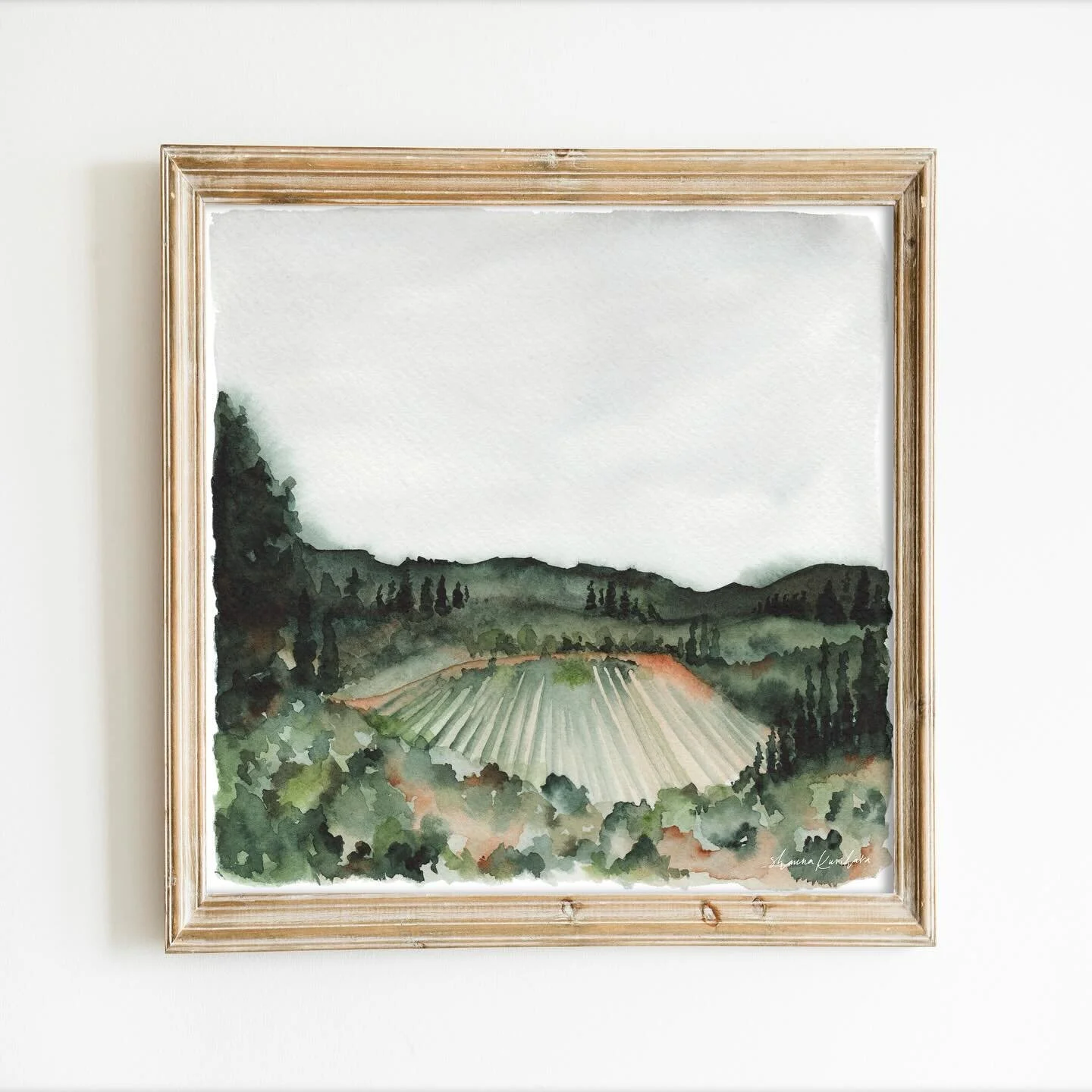 I have realized recently how rarely I post some of my older art, so it seems like a good idea to try and change that! This painting has always been one of my very favorites, though it hasn&rsquo;t been very popular. I&rsquo;m not sure why&hellip; thi