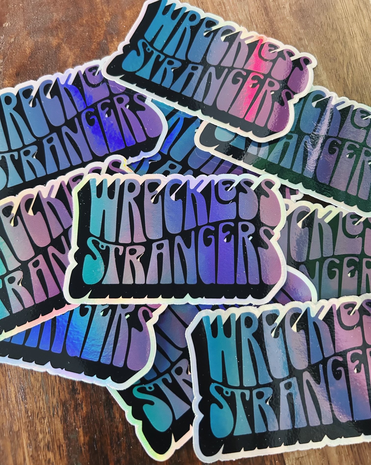 Holographic Logo Sticker