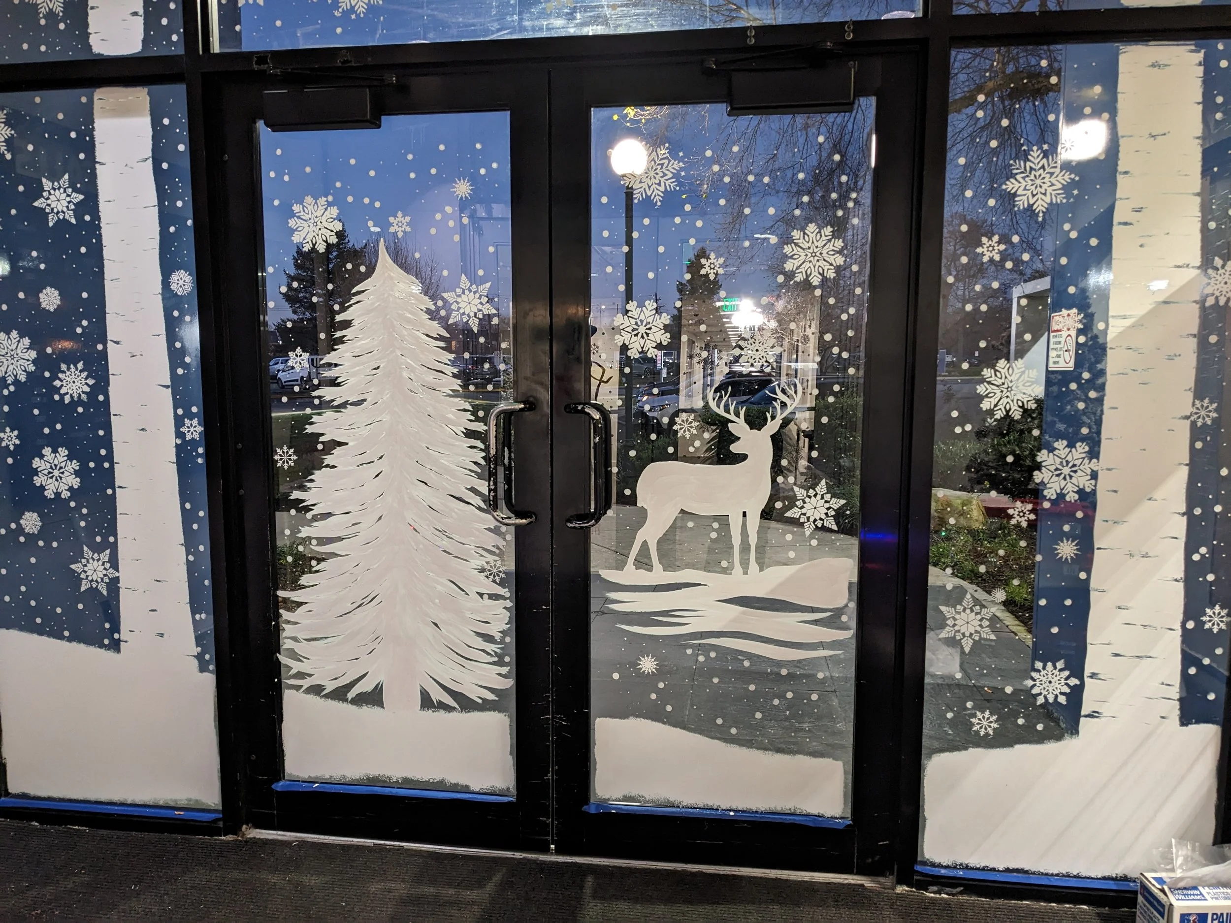 Seasonal Window Paintings