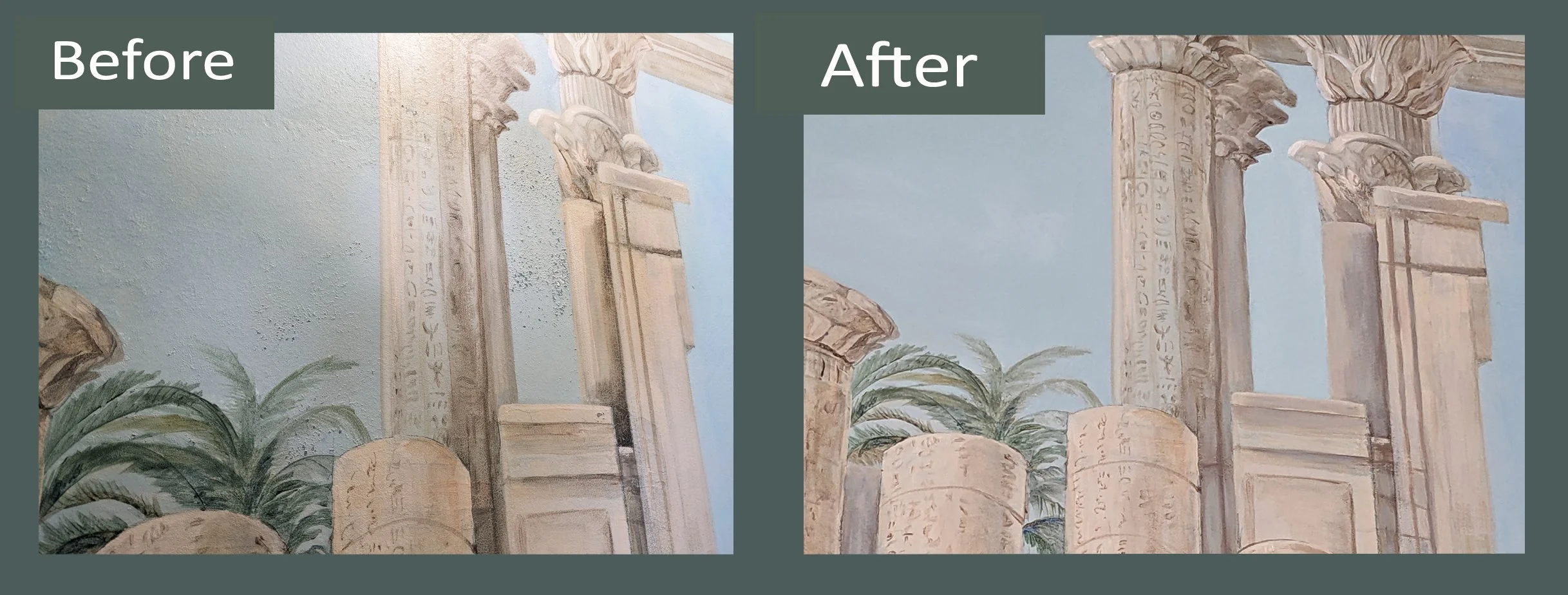 Egyptian Mural repair