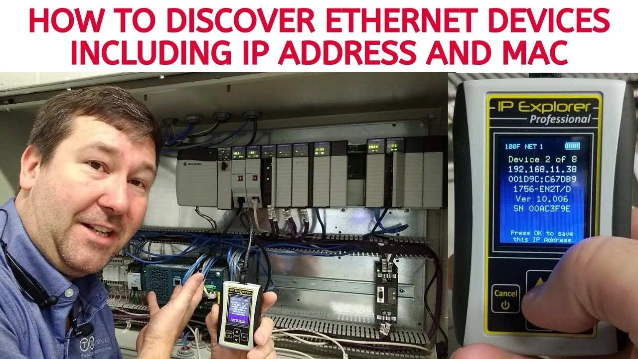 How To Discover Ethernet Devices On An Unknown Network Using PLC Tools SIM-IPE IP Explorer