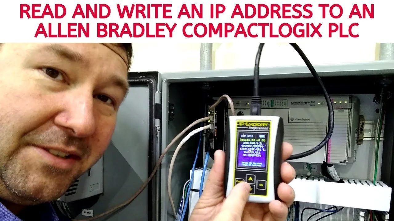 How To Read And Write An IP Address To An Allen Bradley Compactlogix PLC