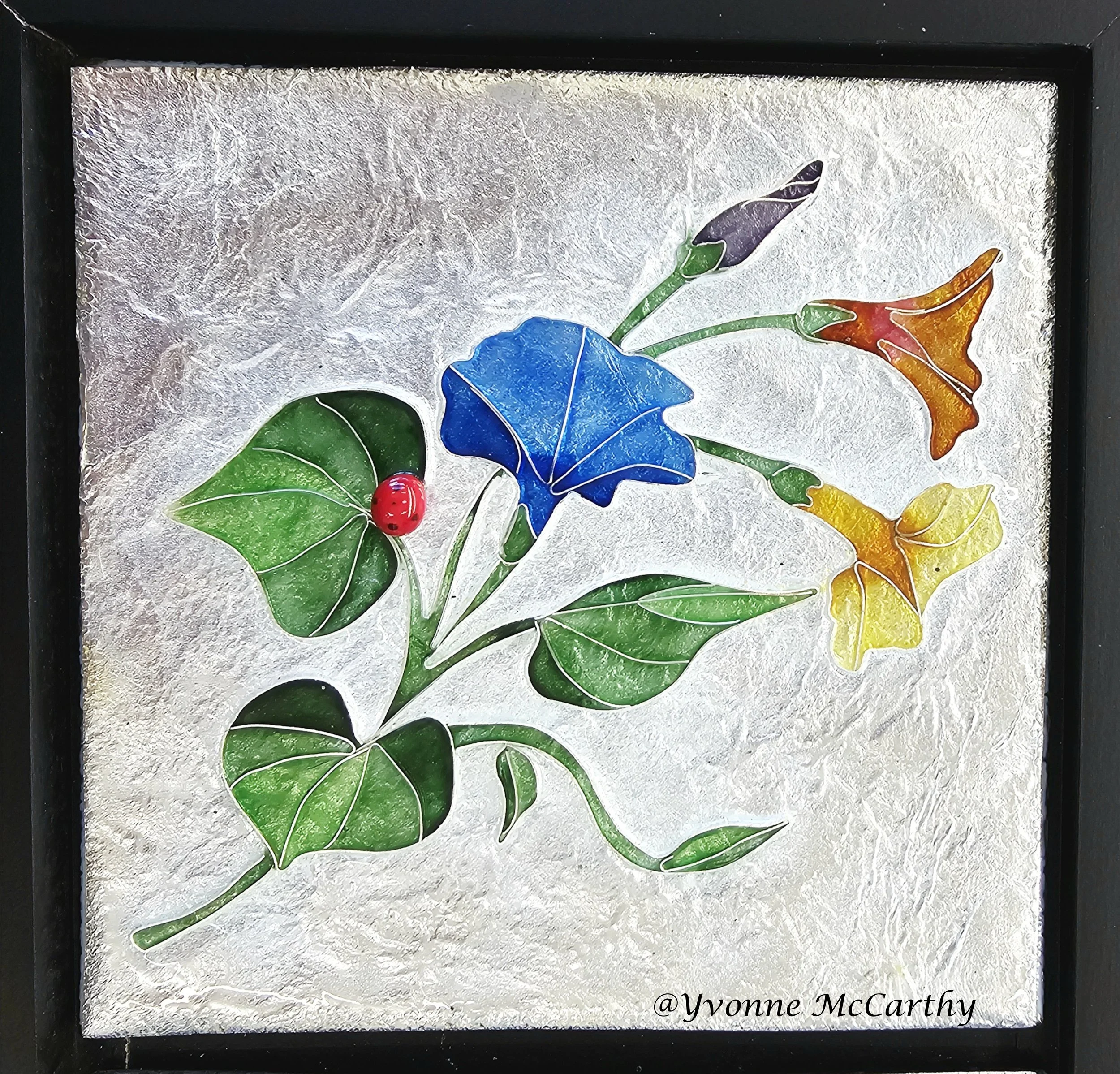 Yvonne McCarthy.Morning glory left panel.jpg