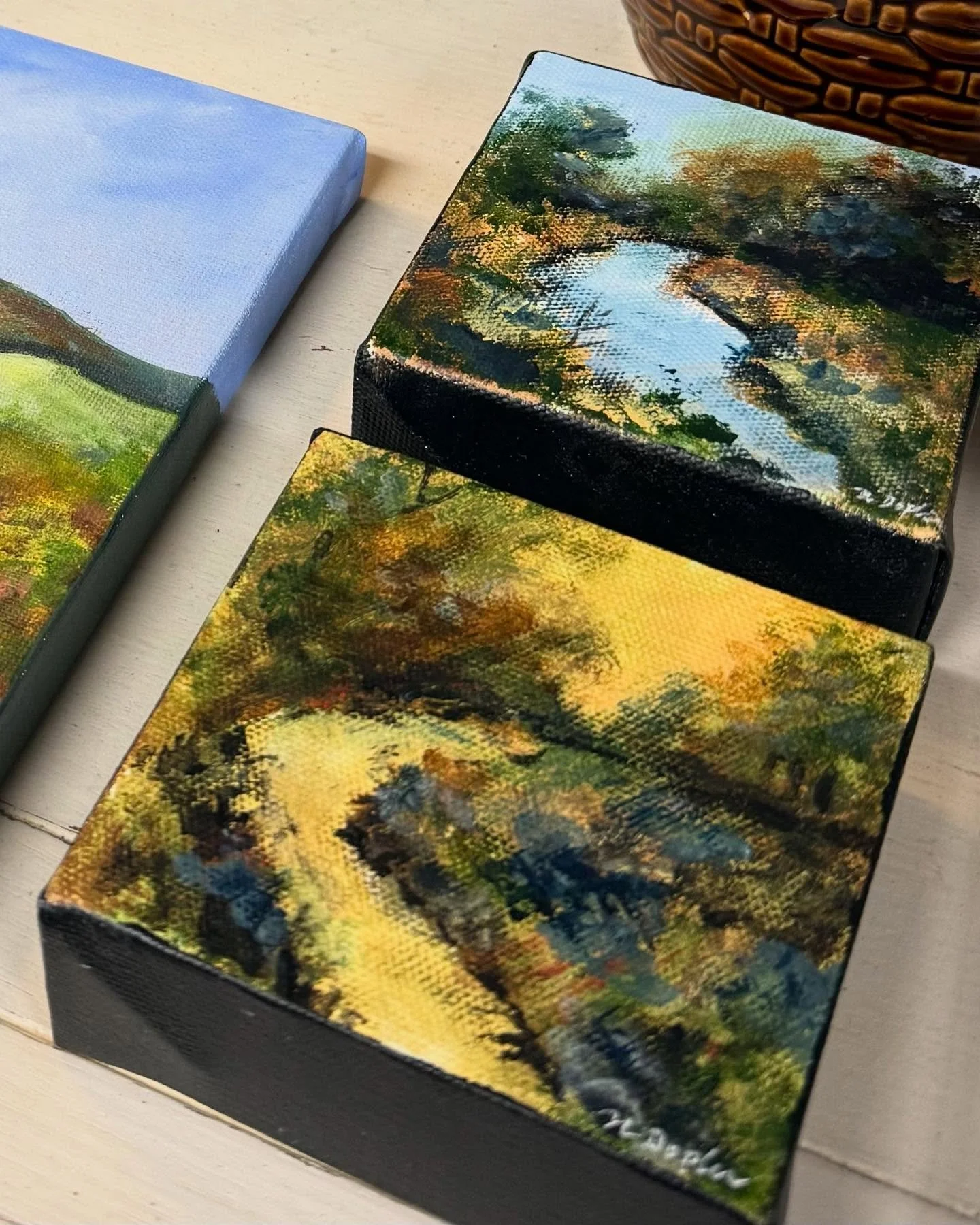 Nancy Dopler is a phenomenal artist. Her acrylic paintings have all the richness and depth of oils as she captures the most beautiful prairies and landscapes. A truly inspiring artist.