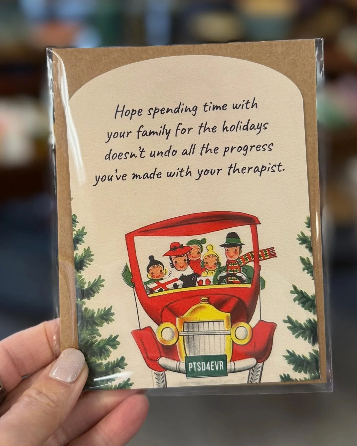 I love these snarky Christmas cards! 🤣