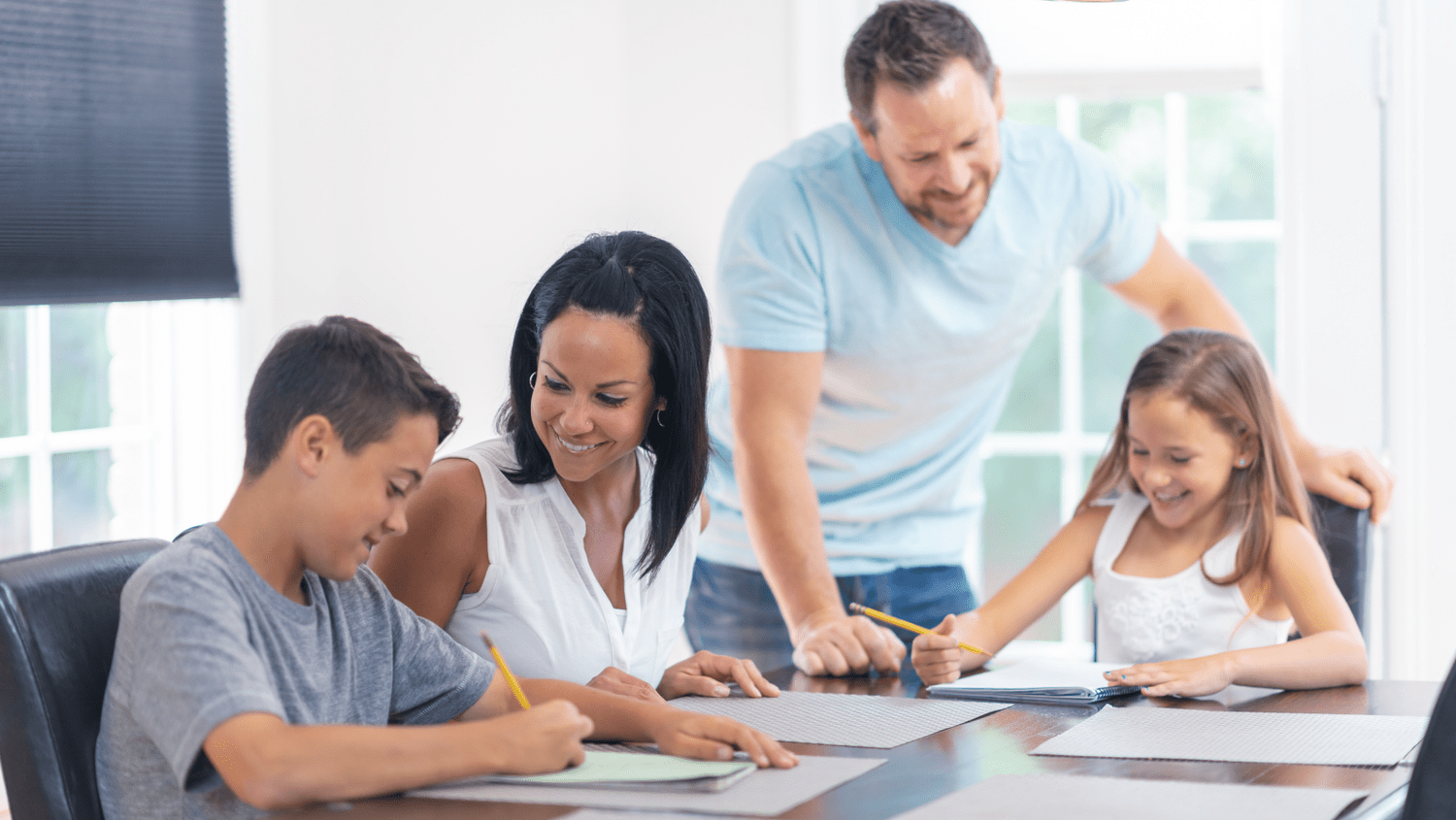Armonia familiare durante l'homeschooling