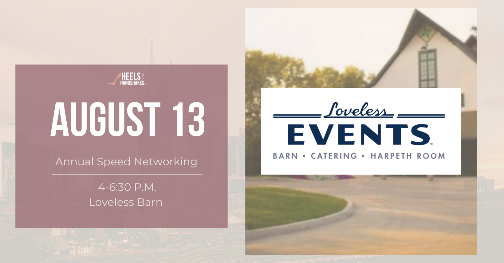6th Annual Speed Networking Event