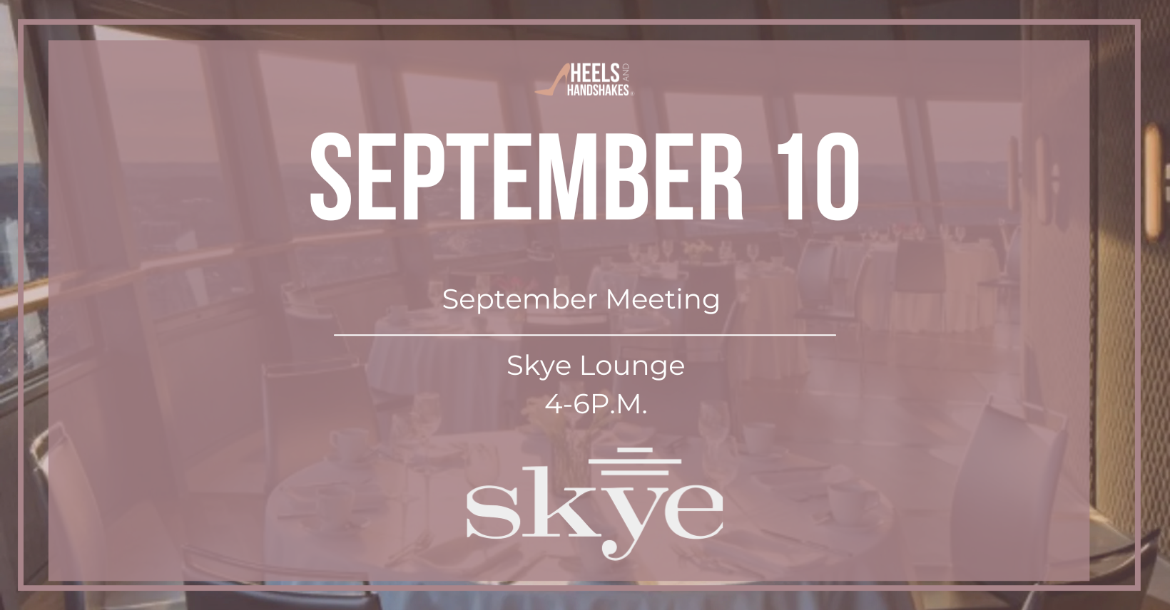 In Person | September 10th Program