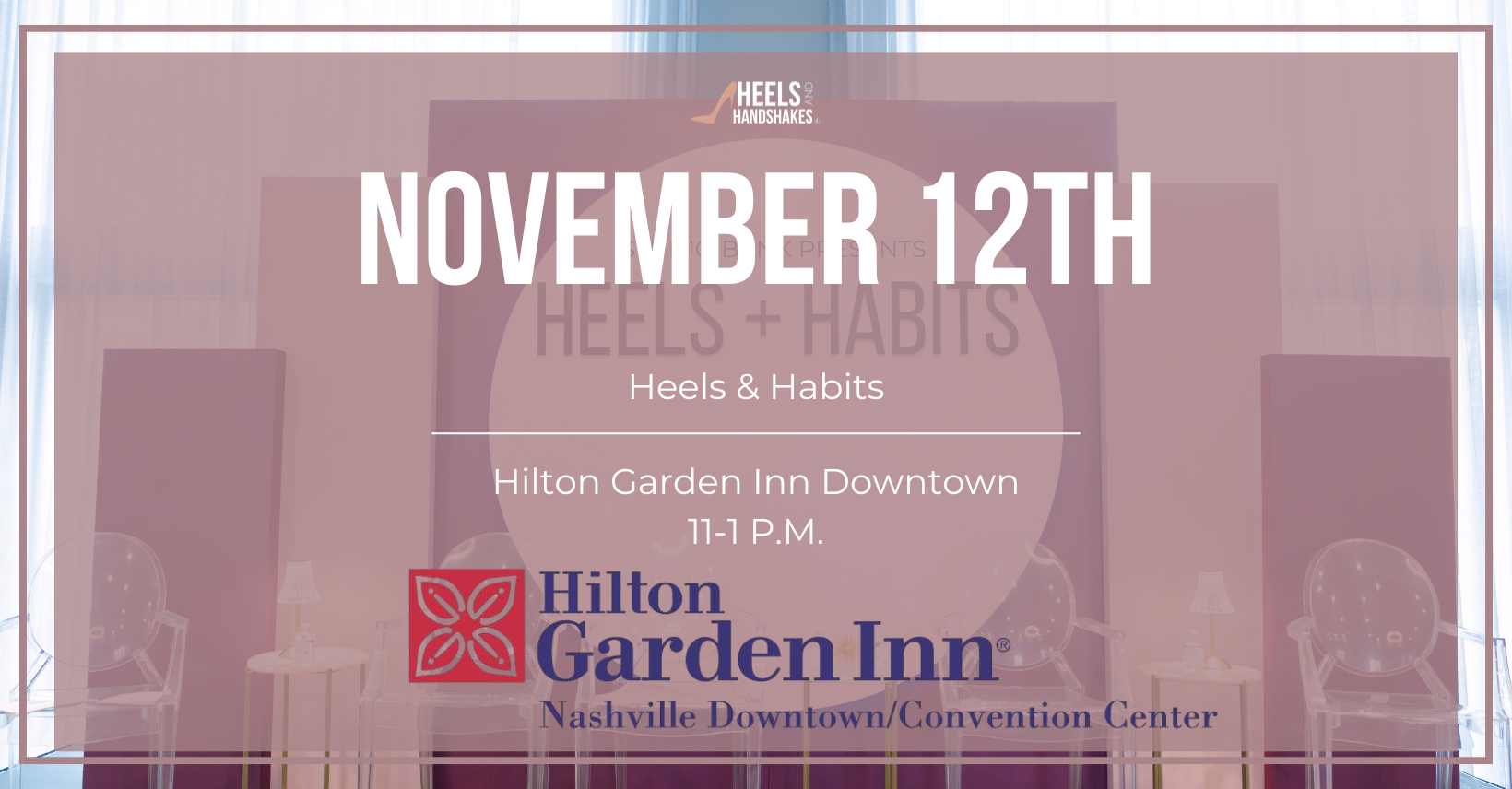 In Person | Heels & Habits Luncheon