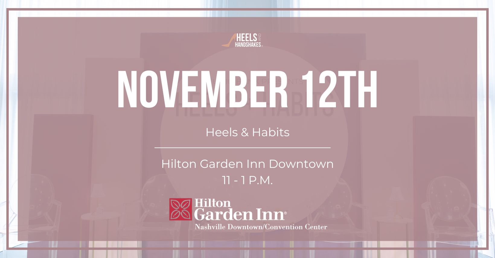 In Person | Heels & Habits Luncheon