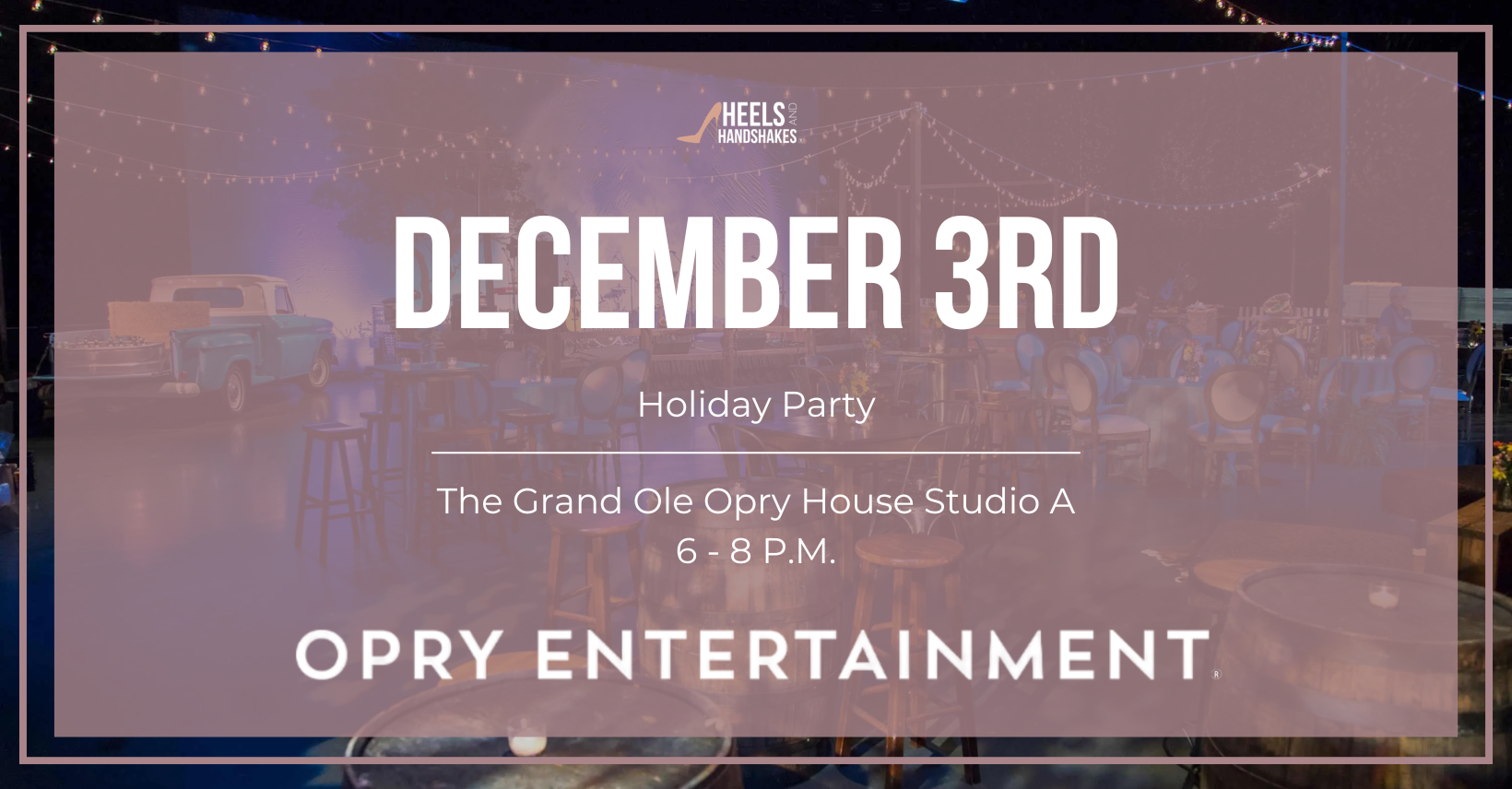 In person | Holiday Party