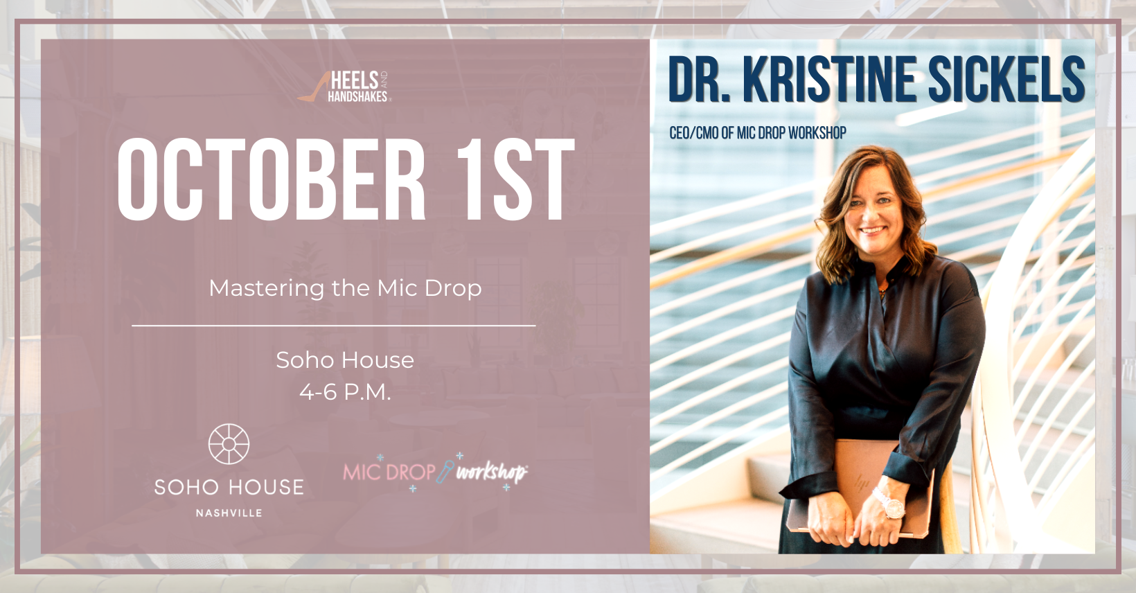 In Person | October 1st Program