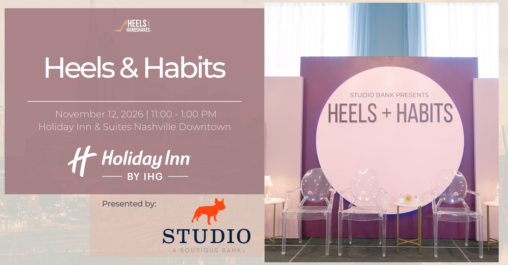 Heels &amp; Habits Luncheon 2026 | Nashville Women in Business