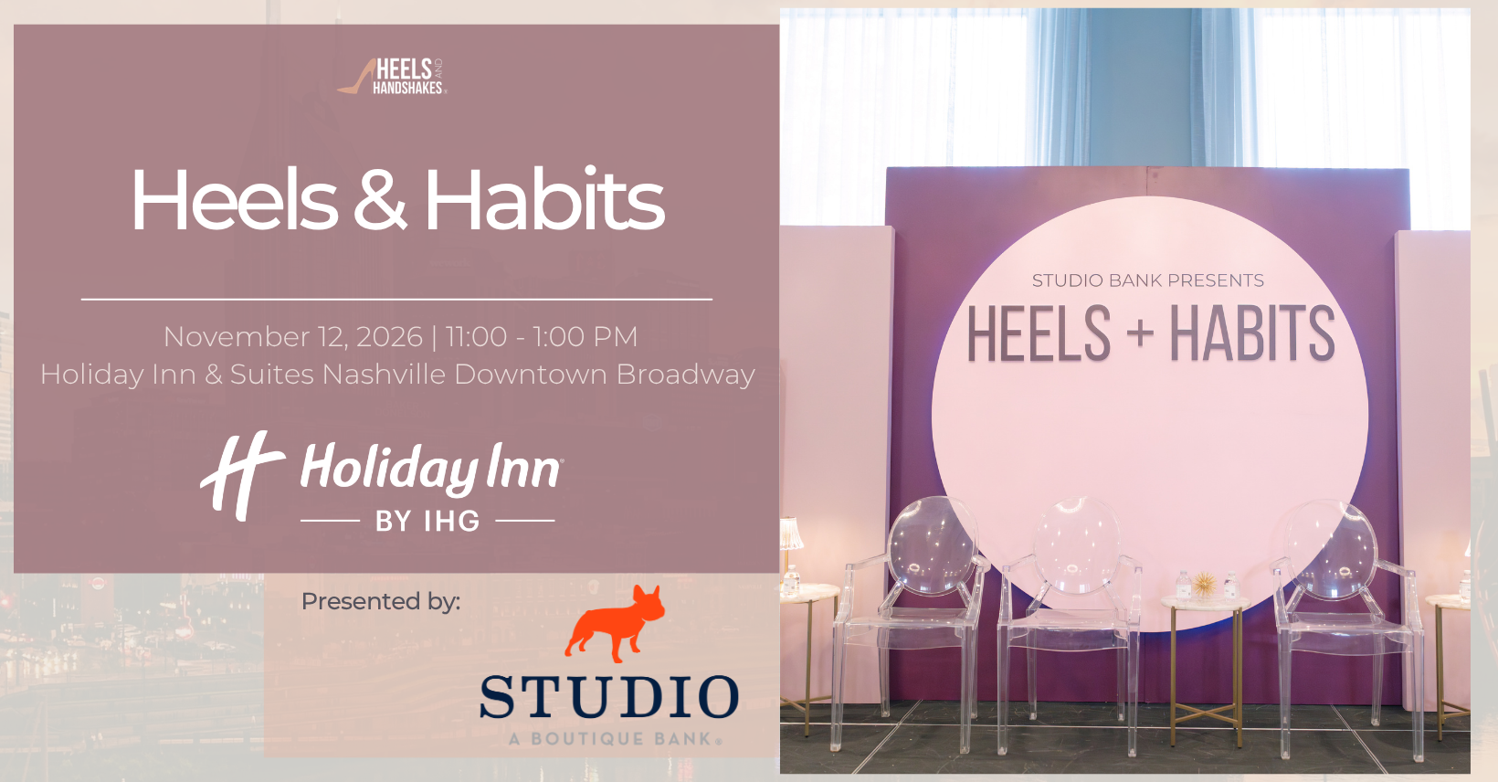 Heels &amp; Habits Luncheon 2026 | Nashville Women in Business