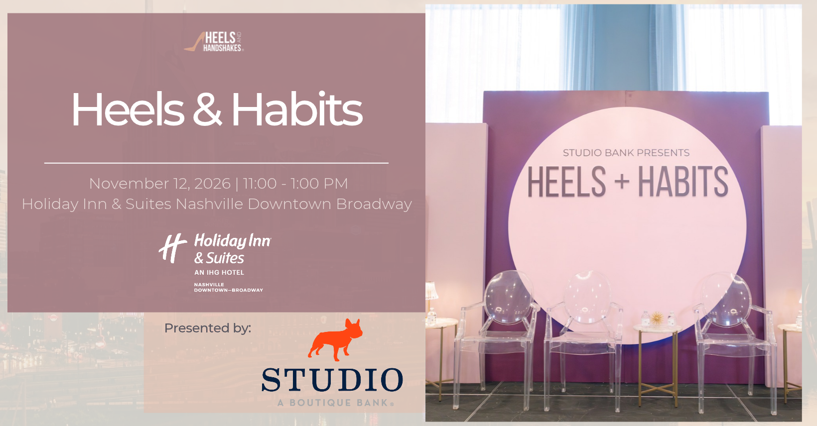 Heels &amp; Habits Luncheon 2026 | Nashville Women in Business