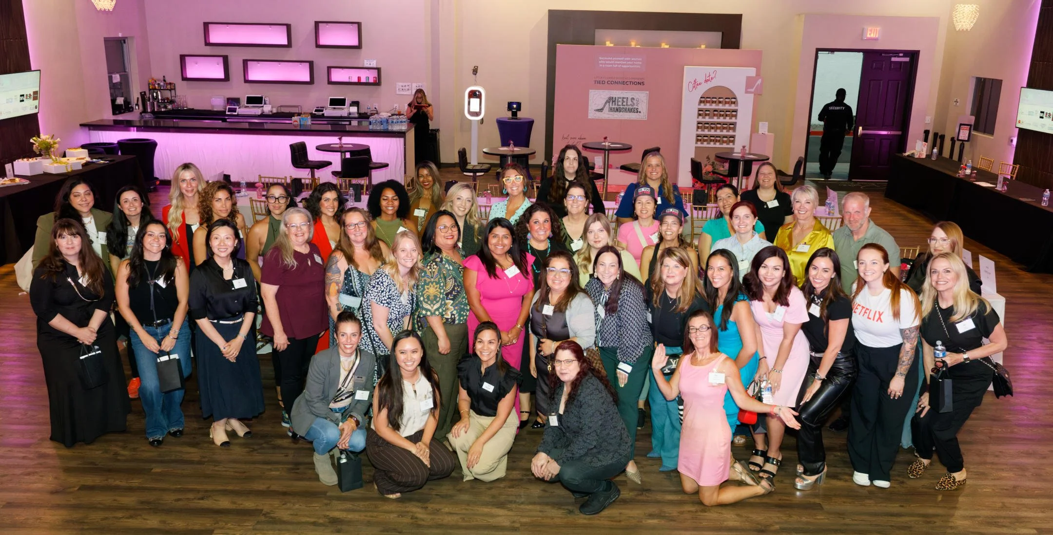 Women business owners and professionals at the Heels and Handshakes Las Vegas 2nd Annual Speed Networking Event
