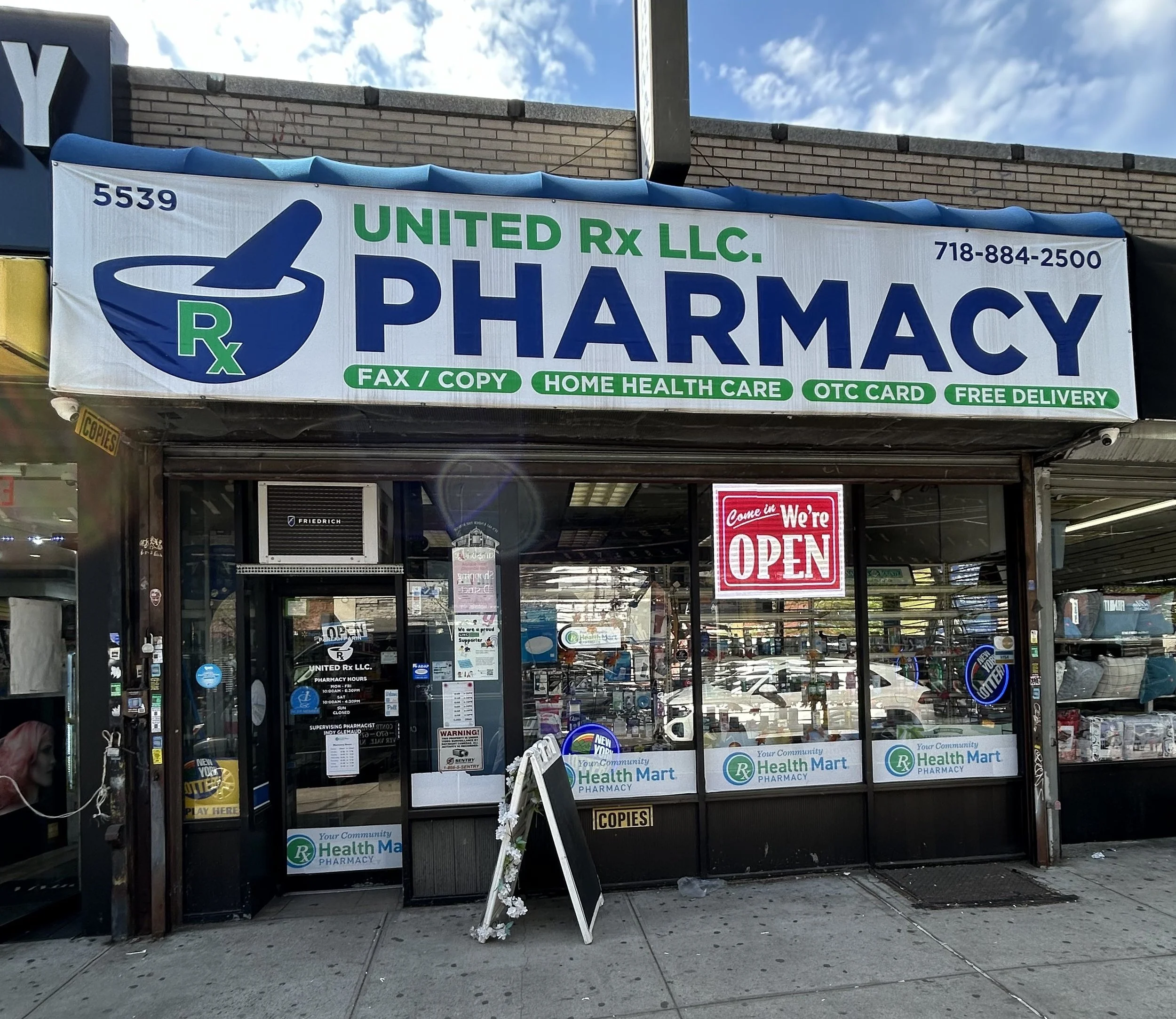 United Pharmacy | 5539 Broadway | 718-884-2500