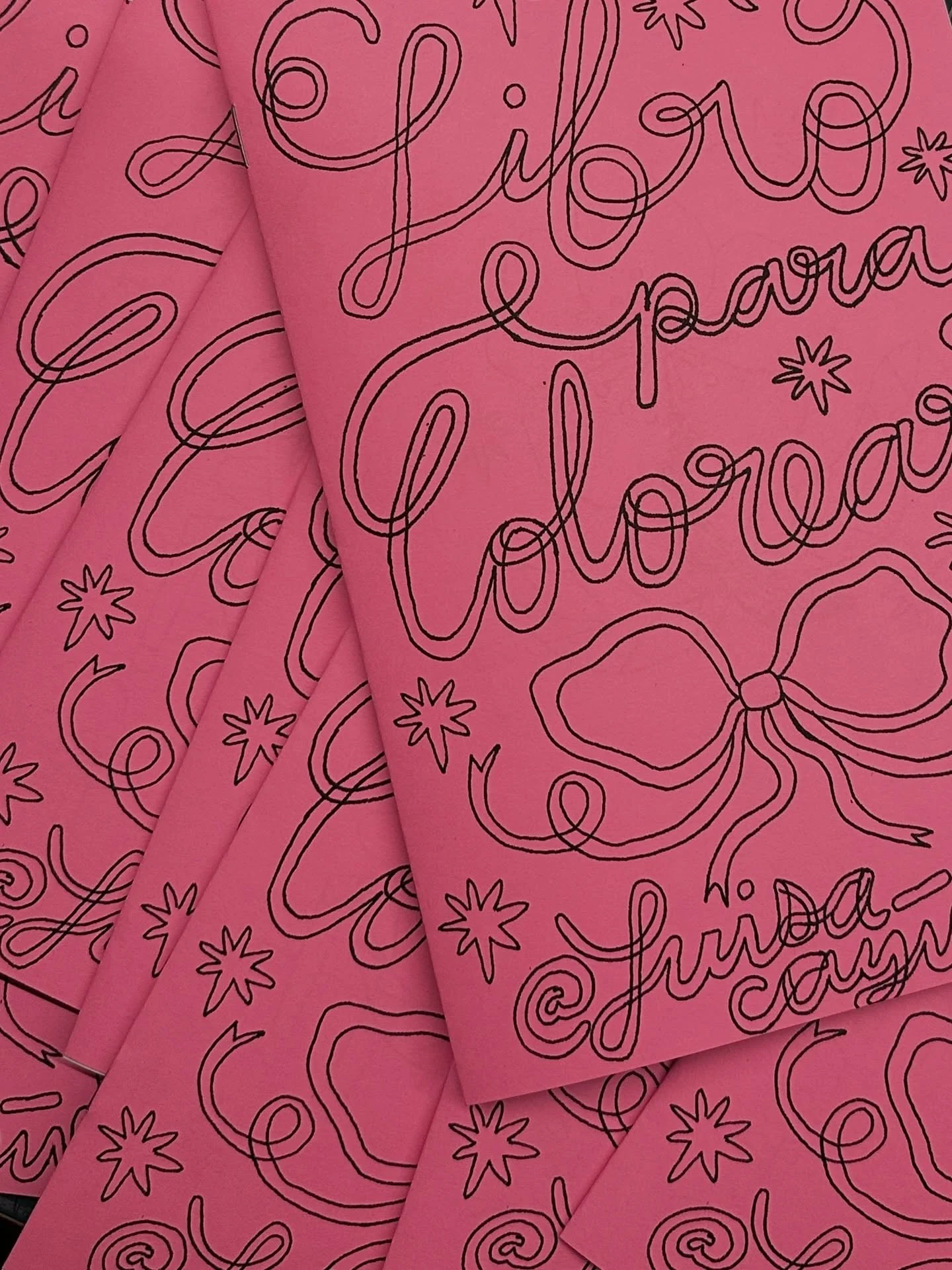 Libros/fanzines para colorear muy pronto <3