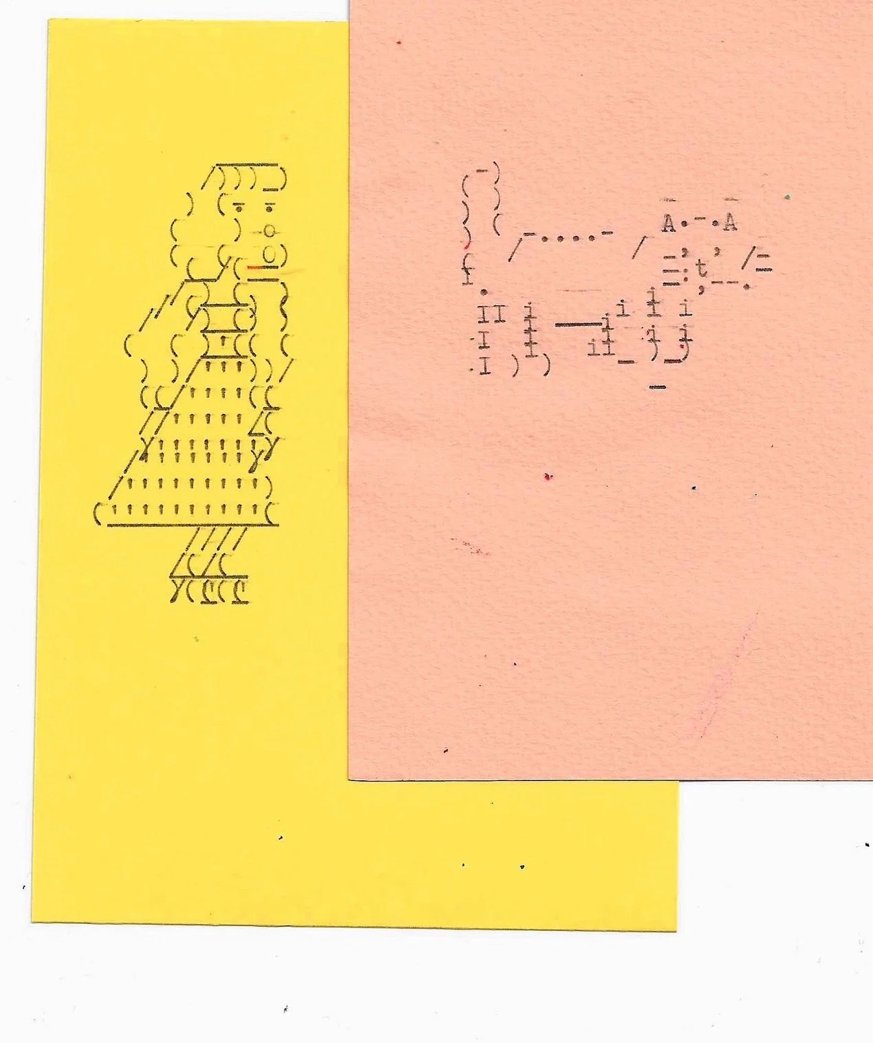 He estado aprendiendo a ilustrar con mi m&aacute;quina de escribir siguiendo un libro de 1956. Muy pronto postalitas as&iacute; :))) 

#funwithtype #typewritter