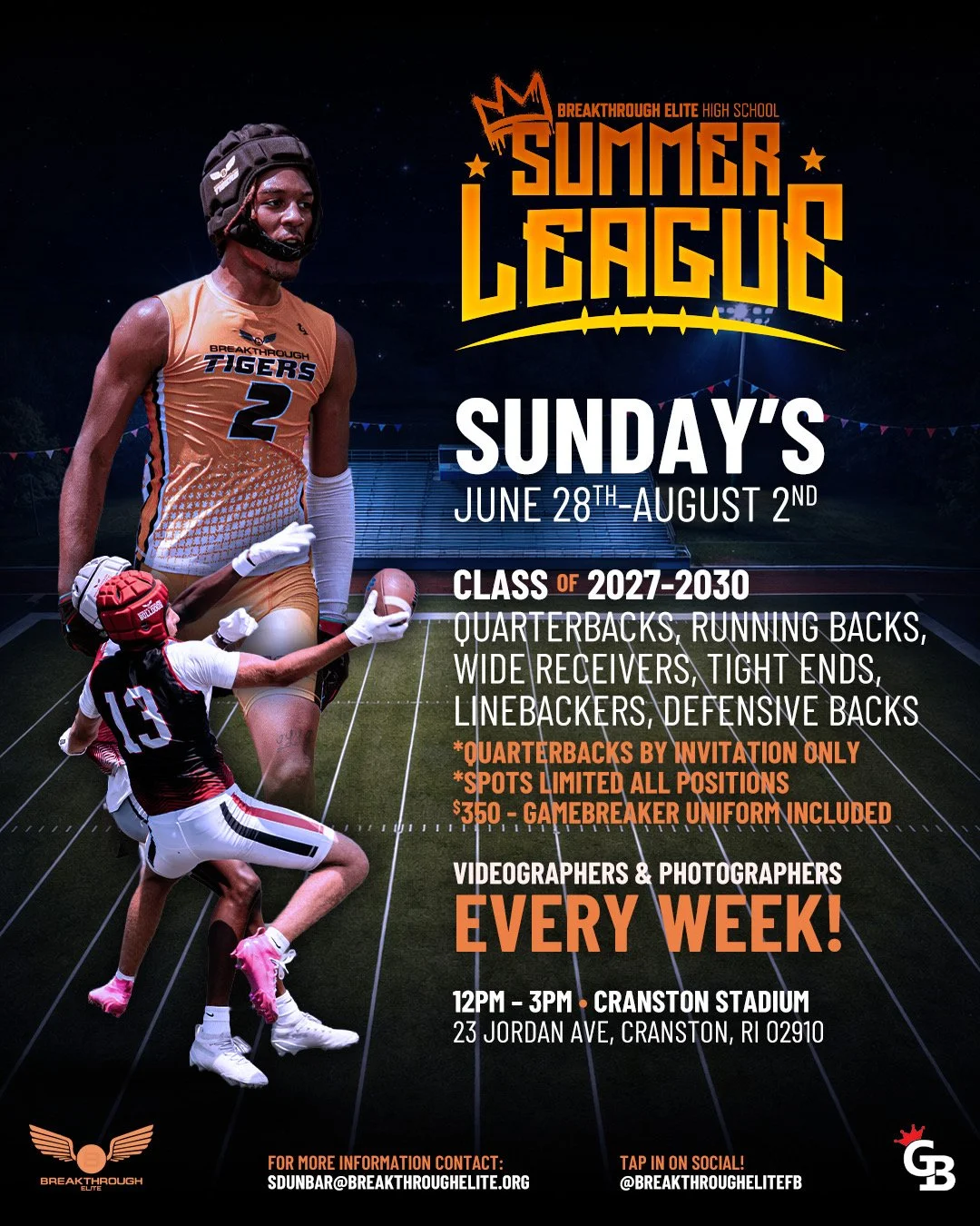 Breakthrough Elite High School Summer League