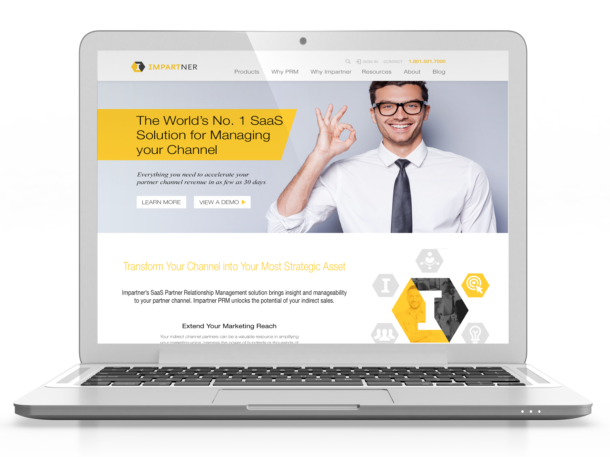 Impartner: Web Design