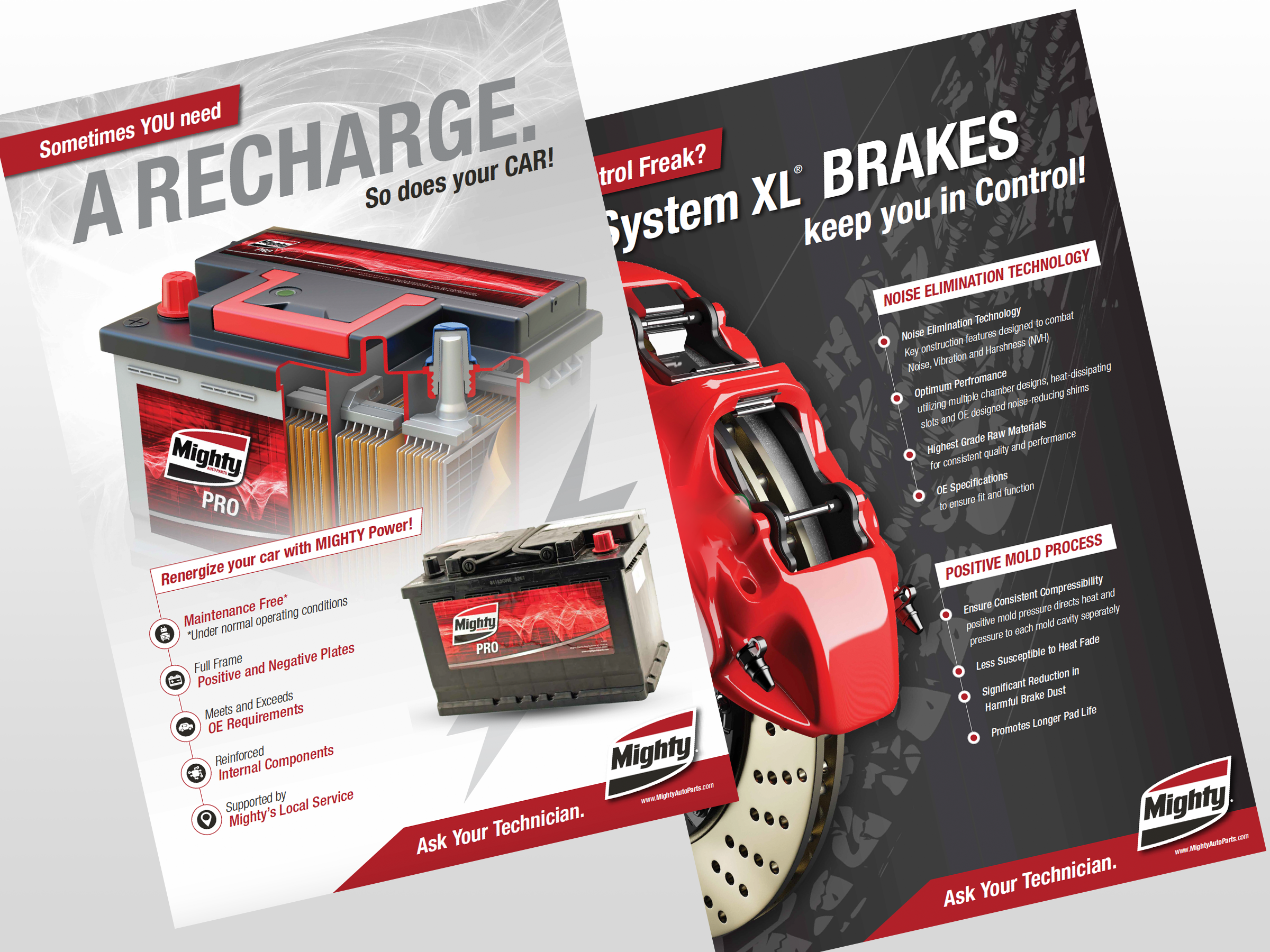 MIGHTY: Print Collateral