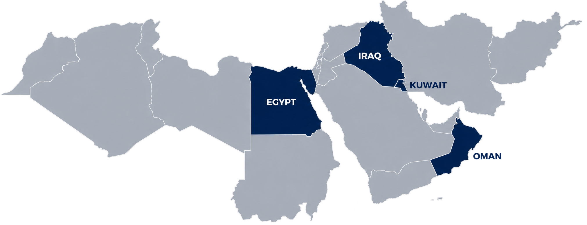 Neshami Loss Adjusting regional presence in Kuwait, Iraq, Egypt and Oman