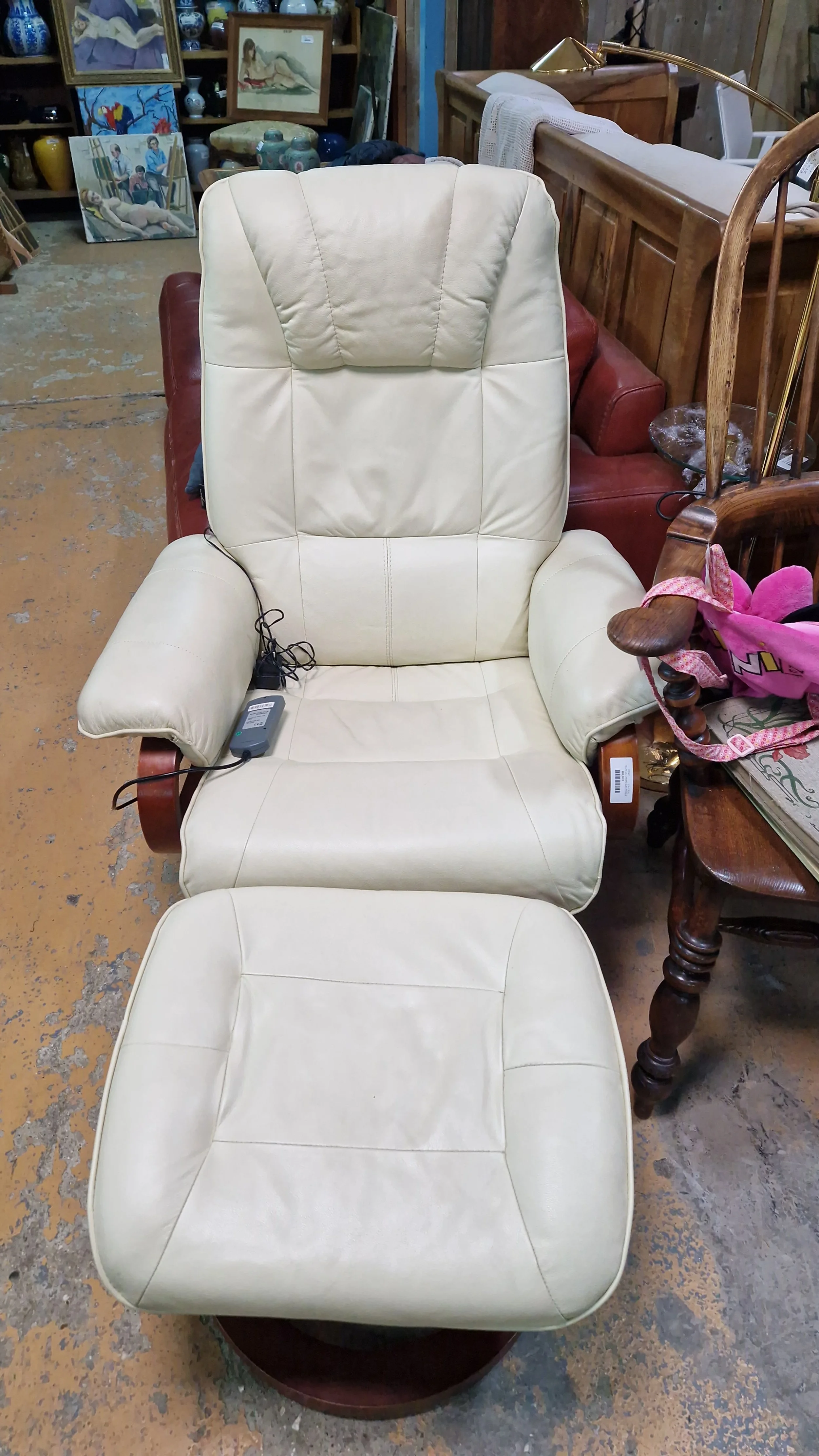 Fauteuil cuir Electrique - 250€
