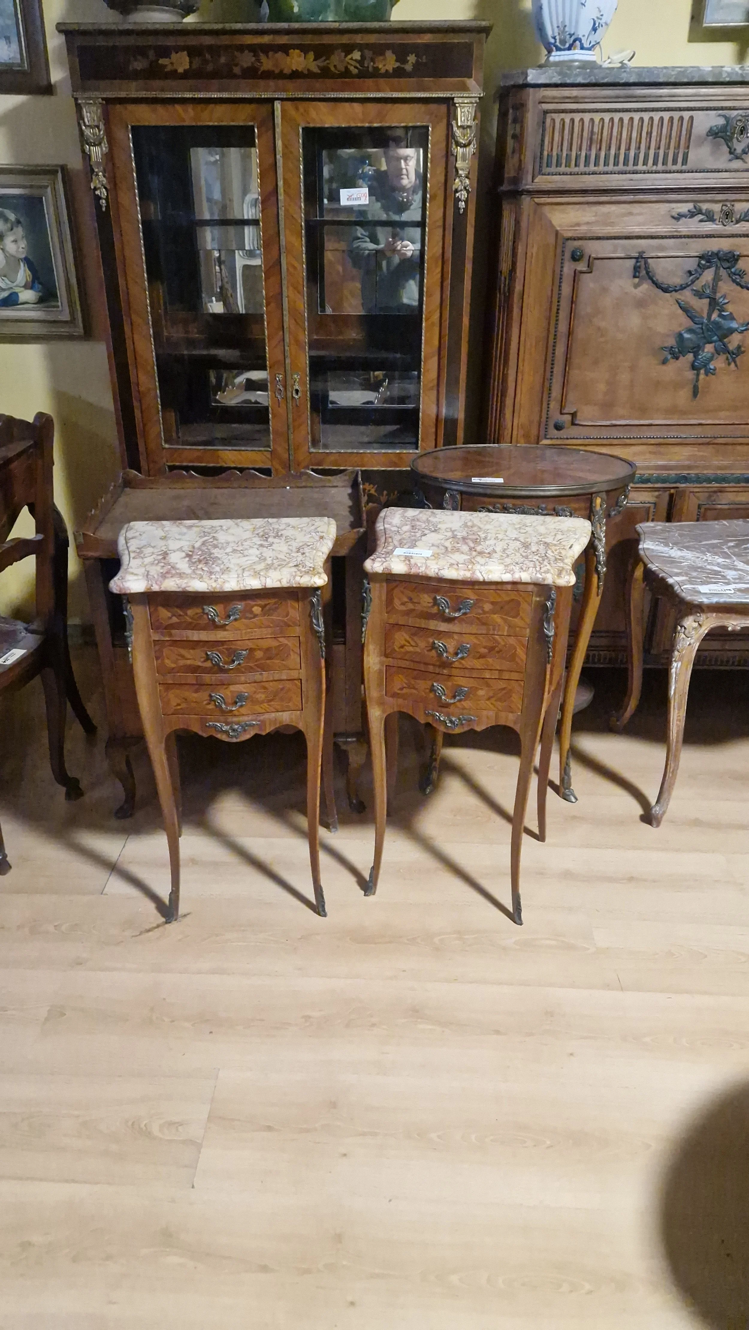 Paire chevet Marbre - 180€