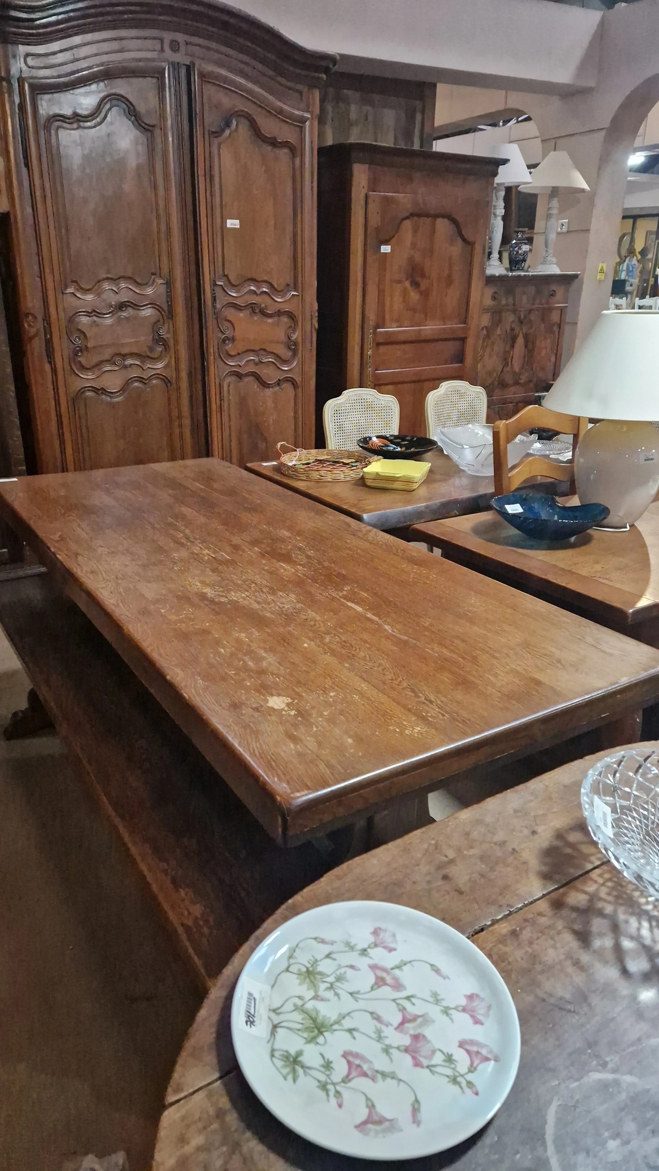 Table Ferme 220X90 - 250€ + Banc 80€