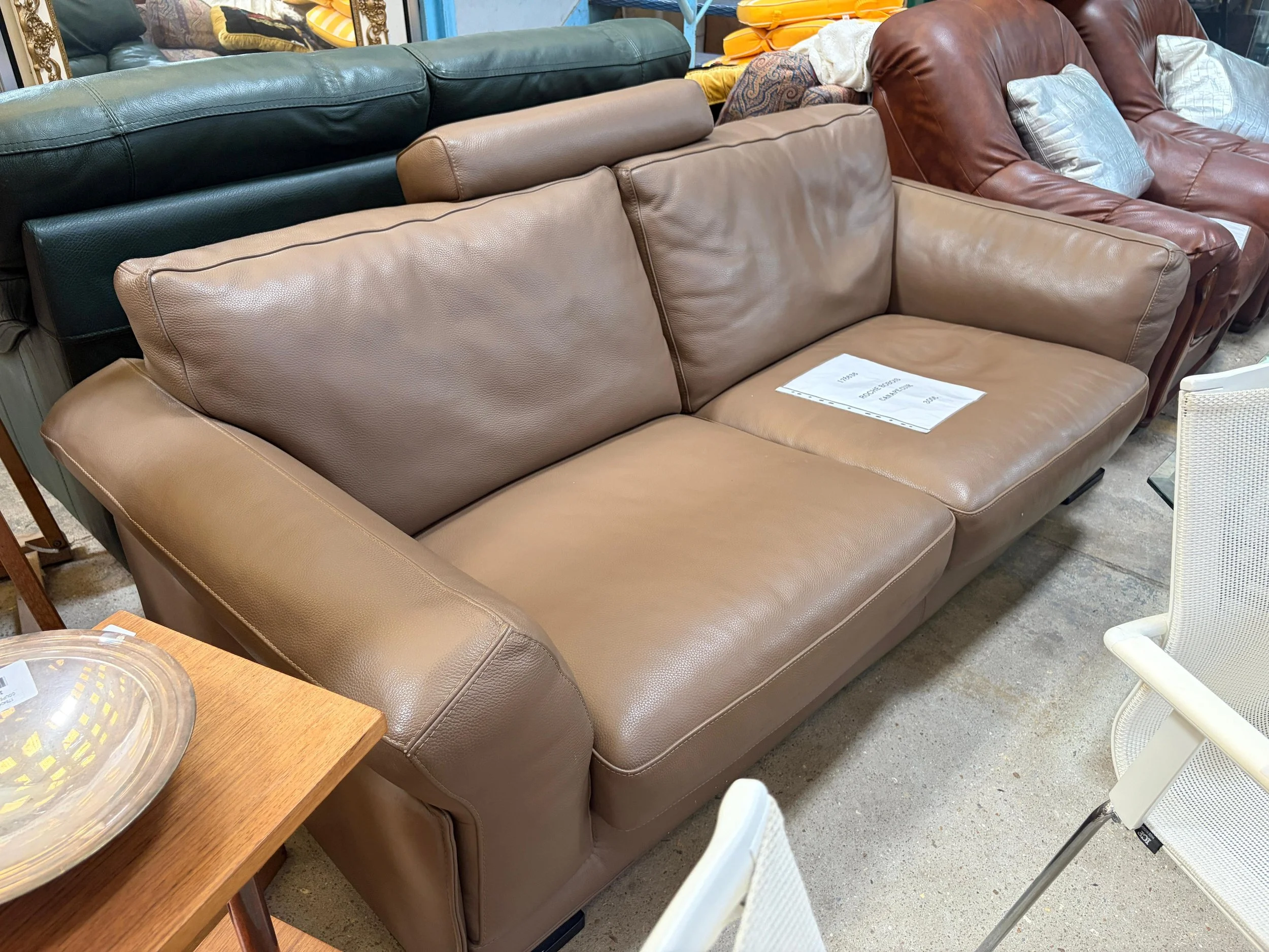 Canapé cuir Roche Bobois - 300€