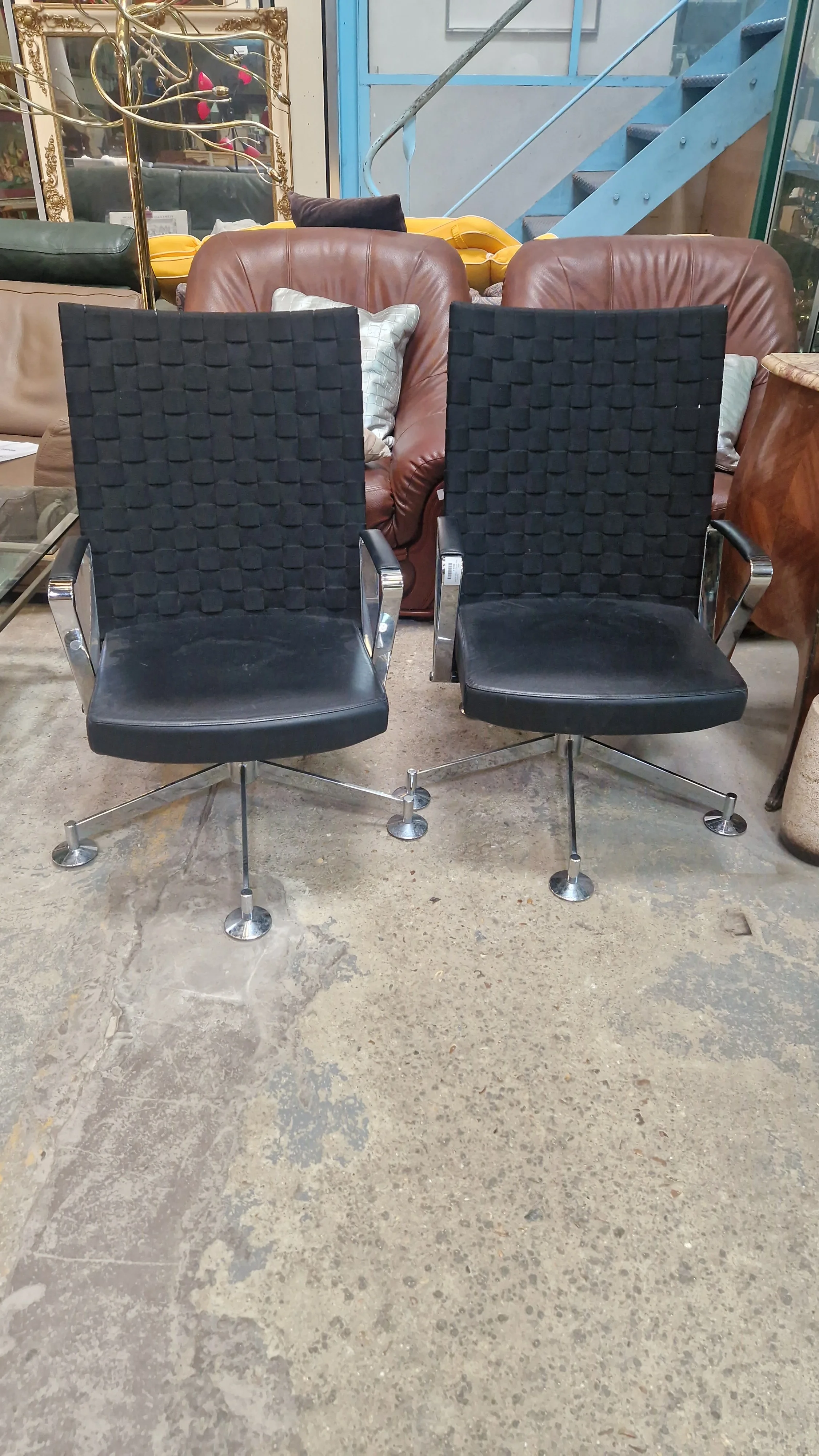 Paire fauteuils KONIG NEURATH - 850€