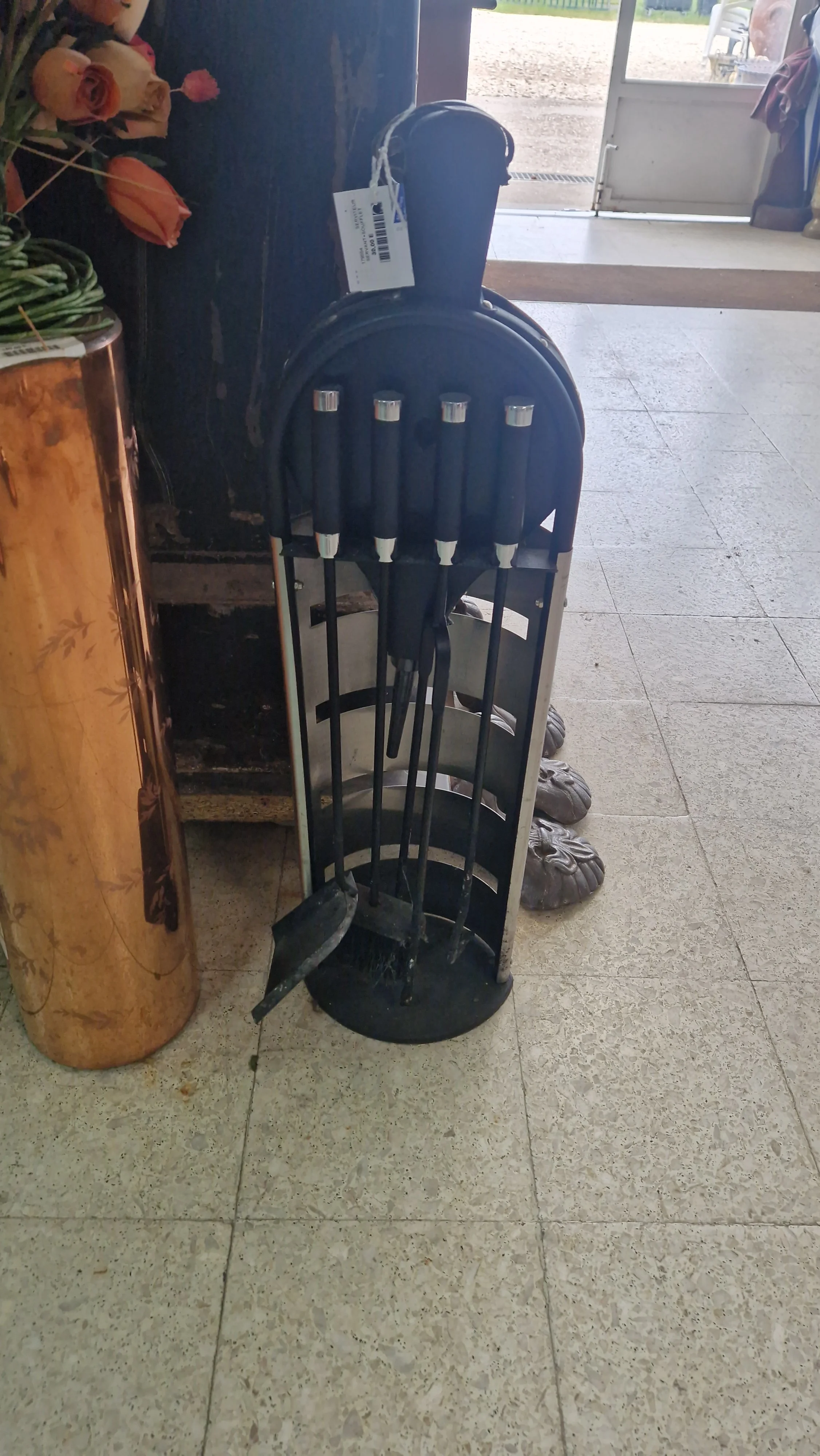 Accessoires cheminée - 30€