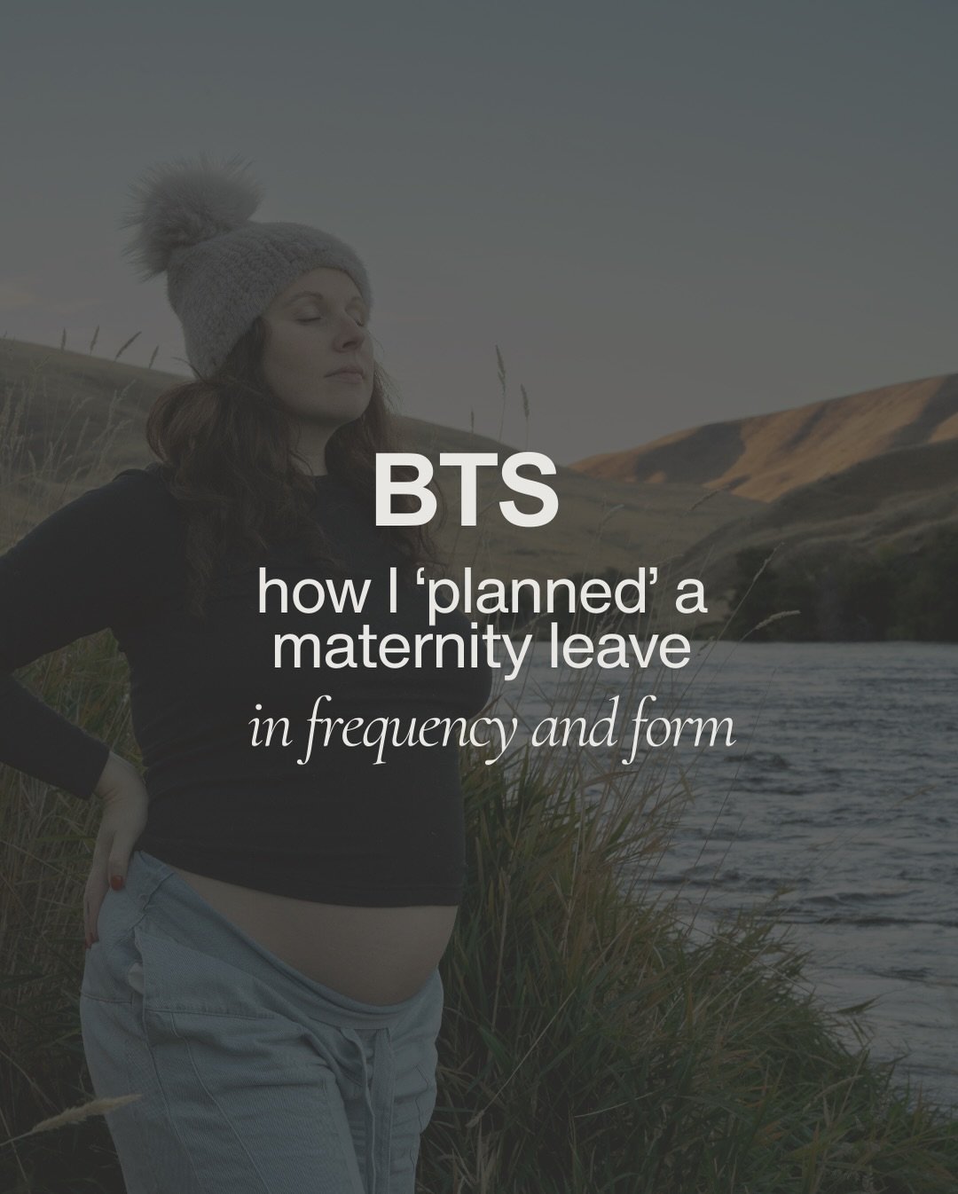 I have seen two consistent examples of what female entrepreneurs do when they become pregnant and have children:

1) Shut down their business and shift to relying on their partner&rsquo;s income or another income source.

2) Work and share through th