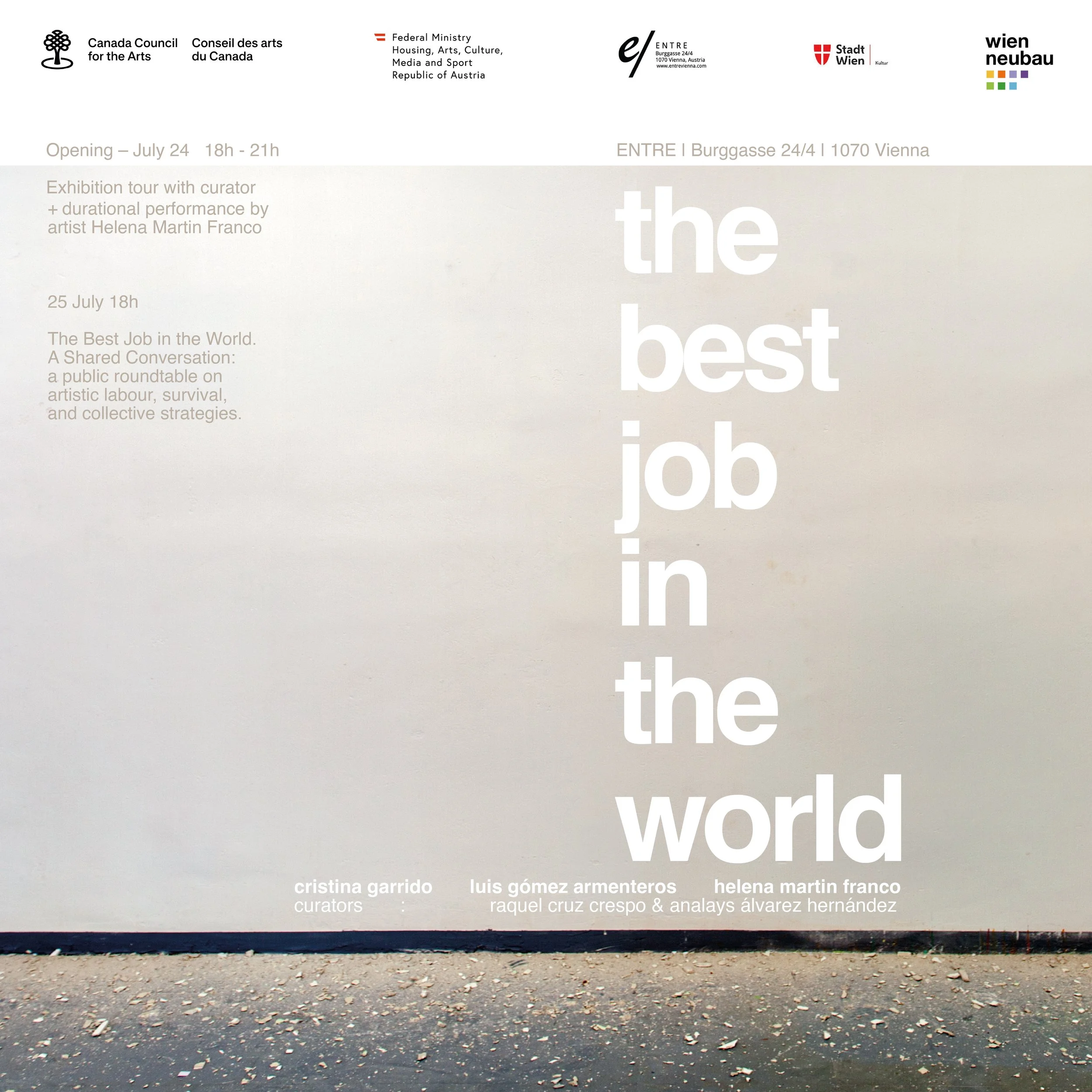 The Best Job in the World - group exhibition