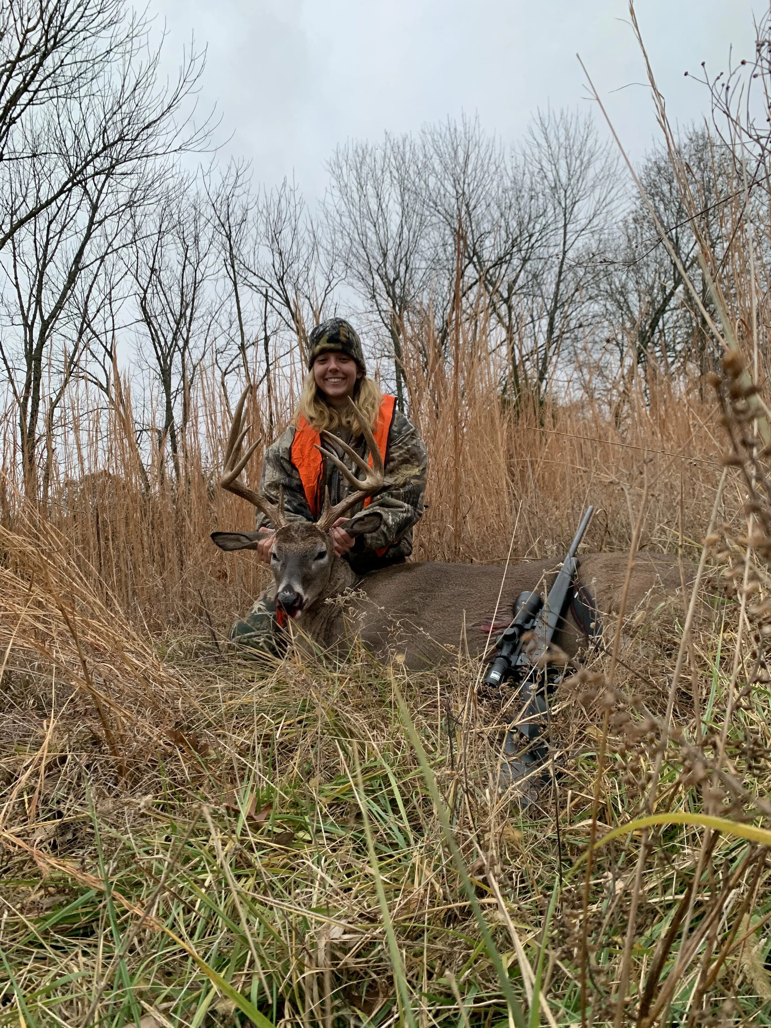 Went on a hunting trip with my Dad after my first quarter at college and got this 11 point - 11/22/2019