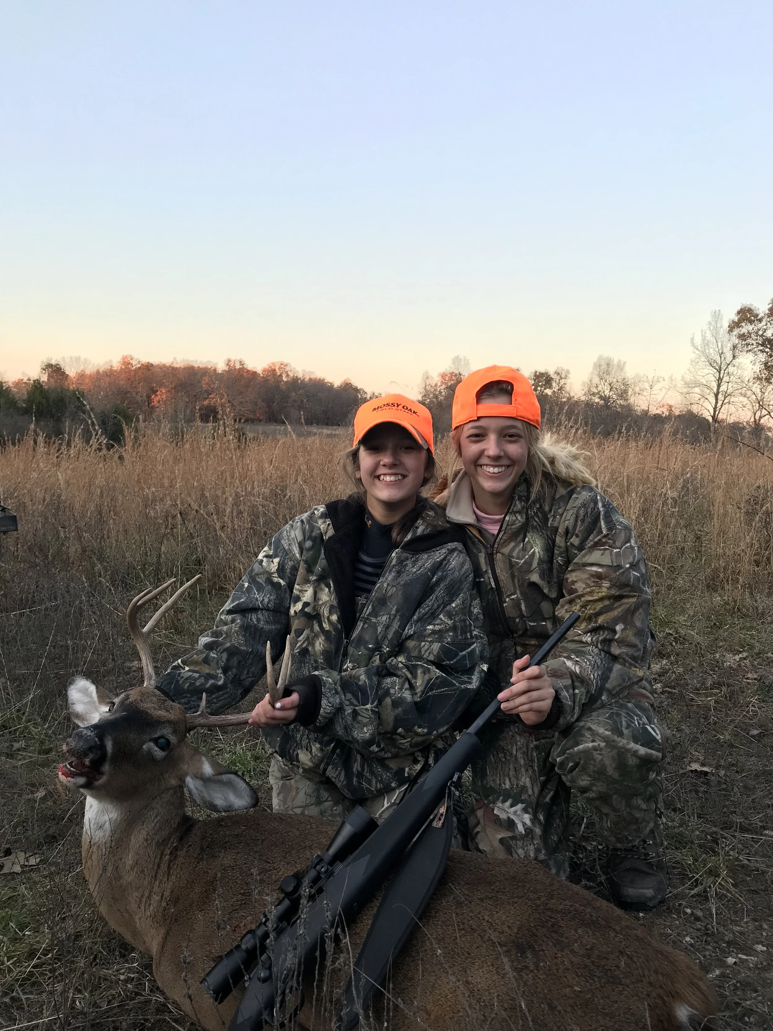 Took my little sister hunting and put her on this 8 point - 11/20/2018