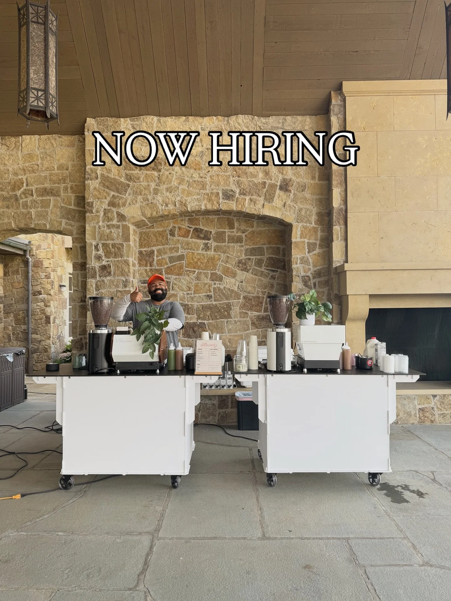 🔥Looking for more hands on deck to help crush these events! As we approach our busiest season, we&rsquo;re looking for a couple awesome baristas who can hop on a shift on the fly, who&rsquo;s easy-going, friendly, has a make-it-work attitude. 💕

&b