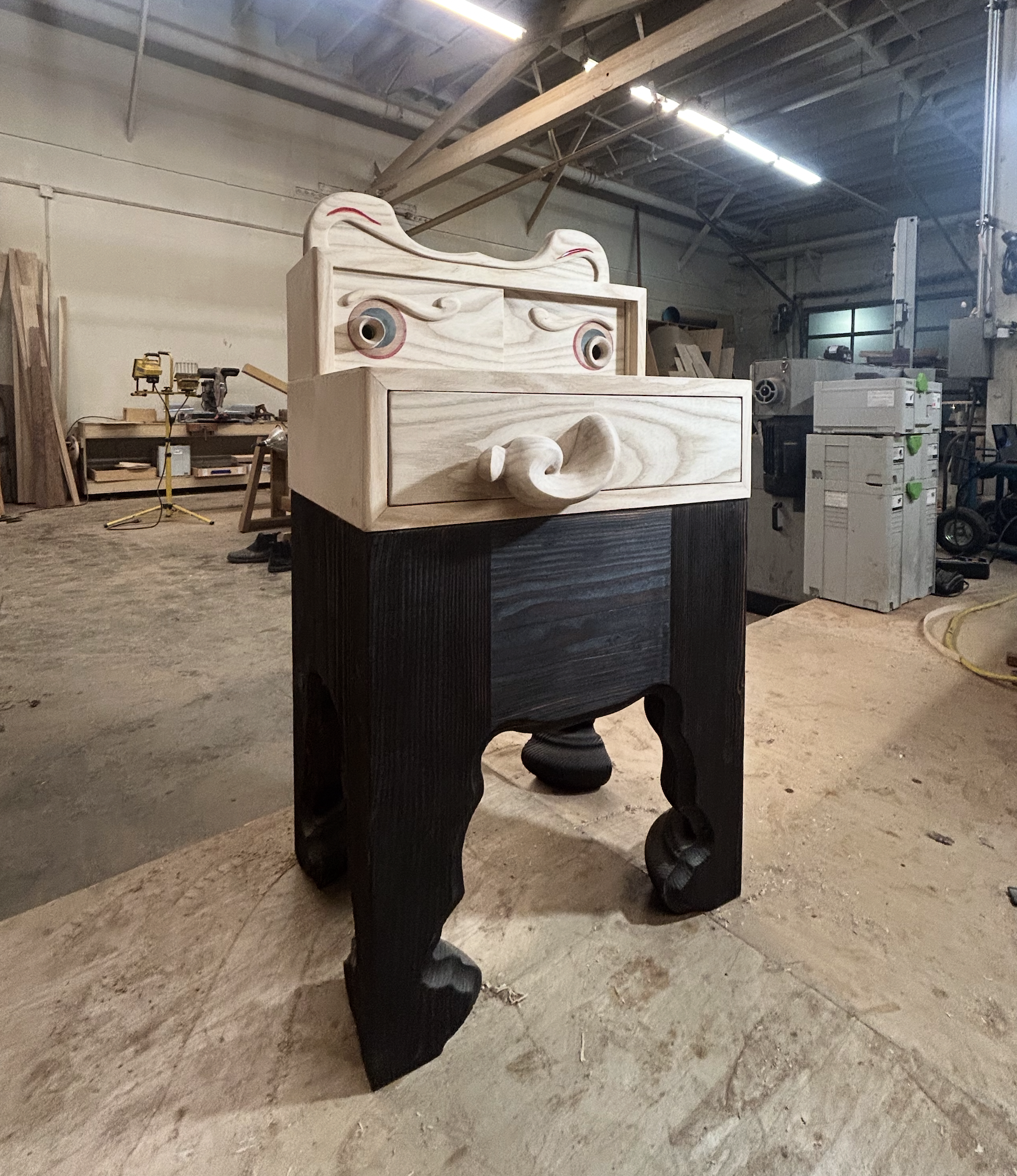 Tiger : Ash, resin, pine : 2026
